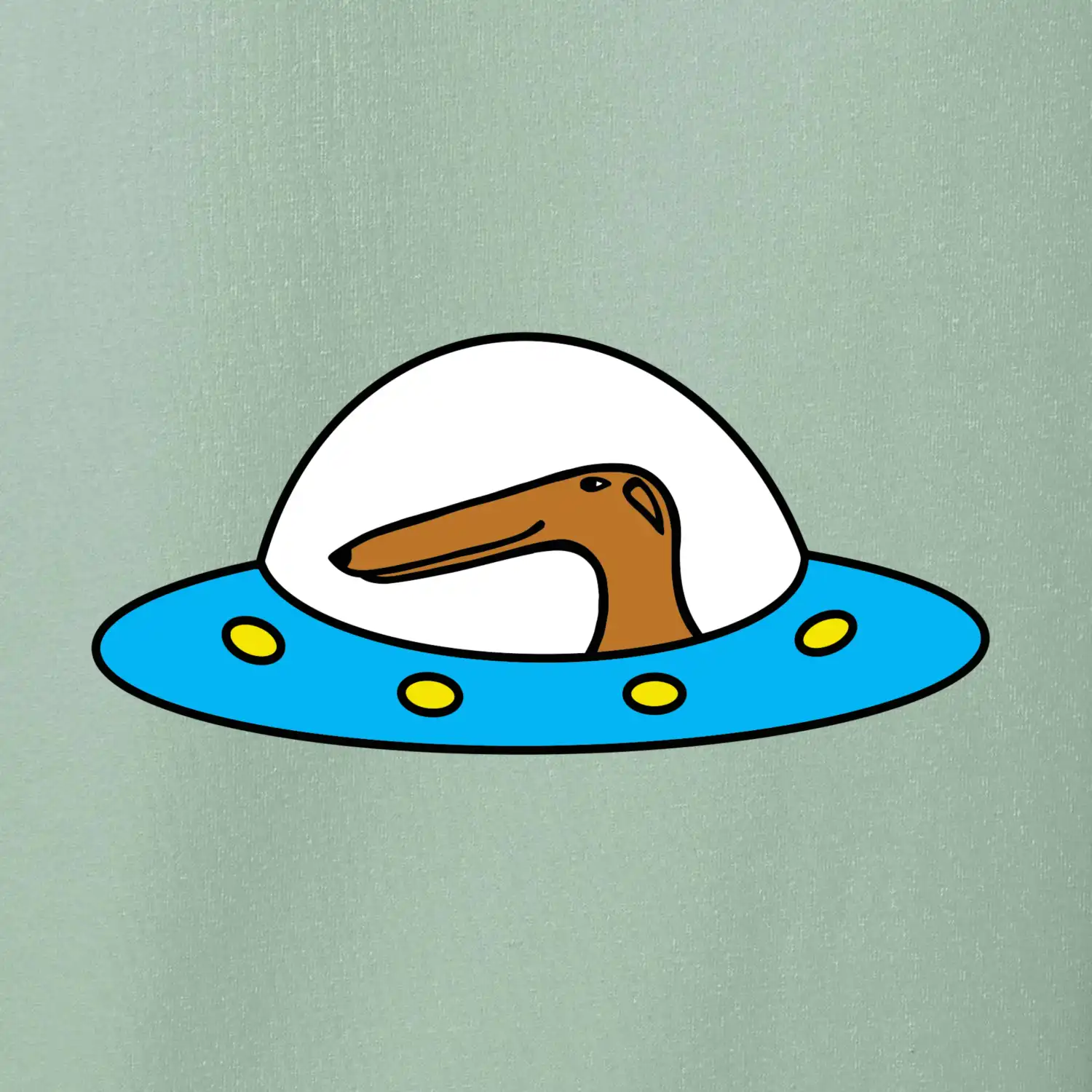 UFO pes bez p (Moňas)