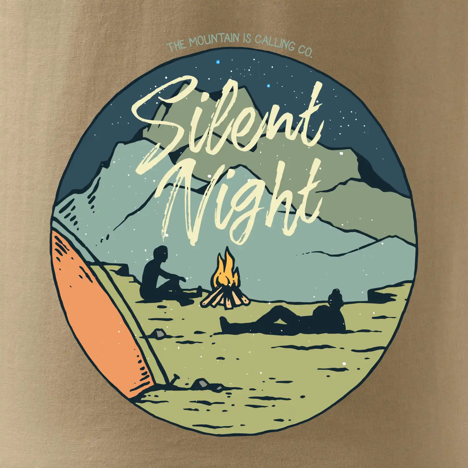 Camp oval Silent Night
