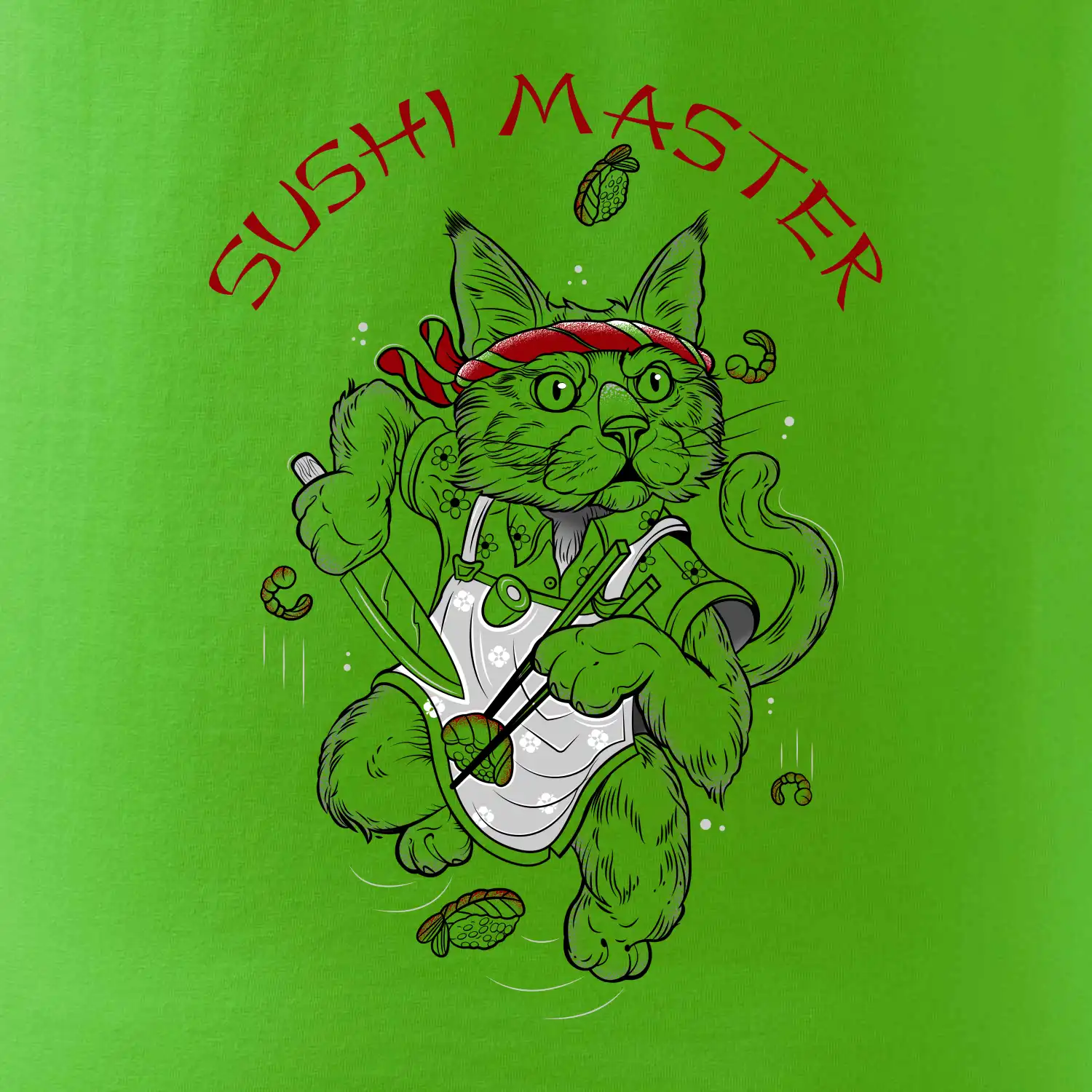 Sushi master kočka