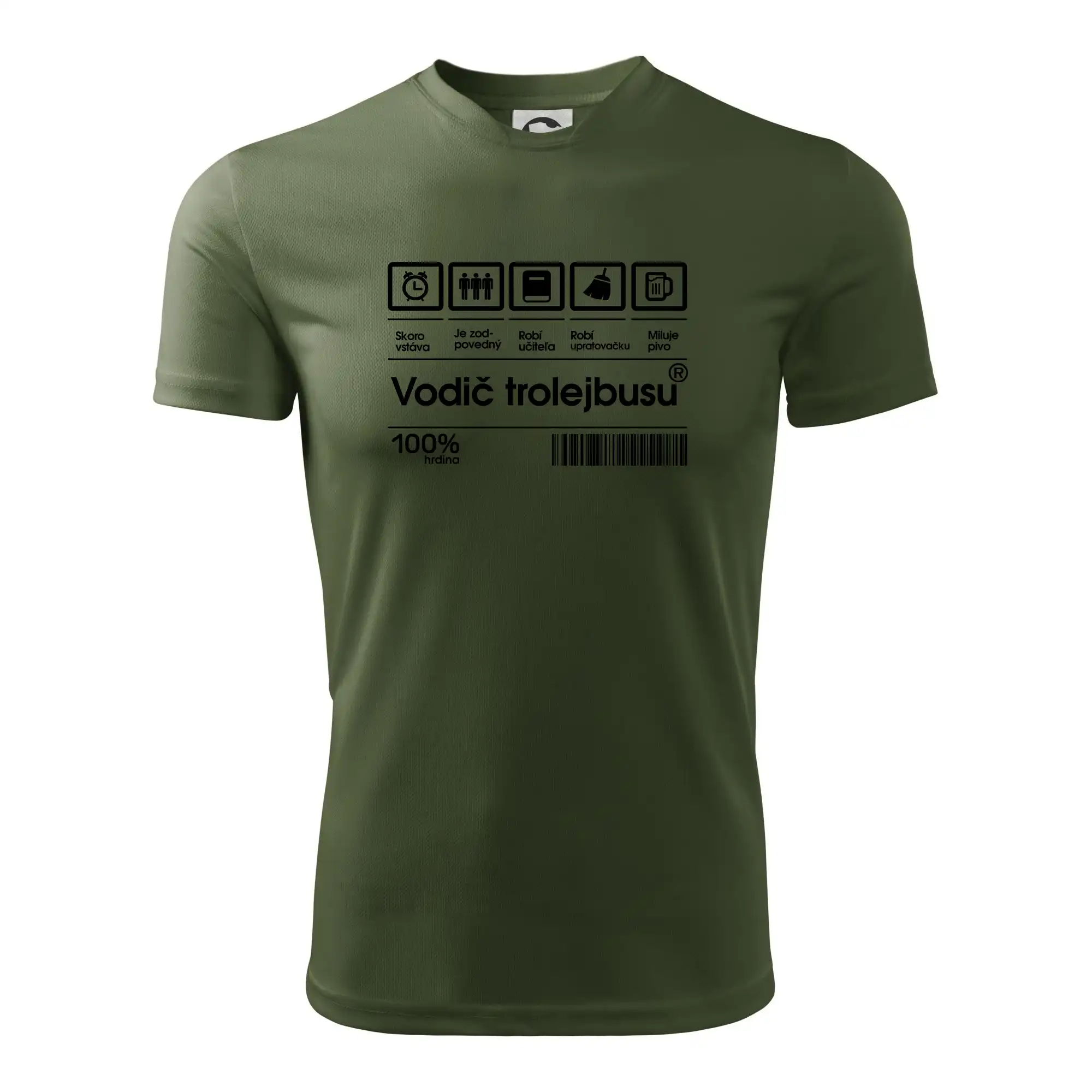 Čiarový kód - Vodič trolejbusu