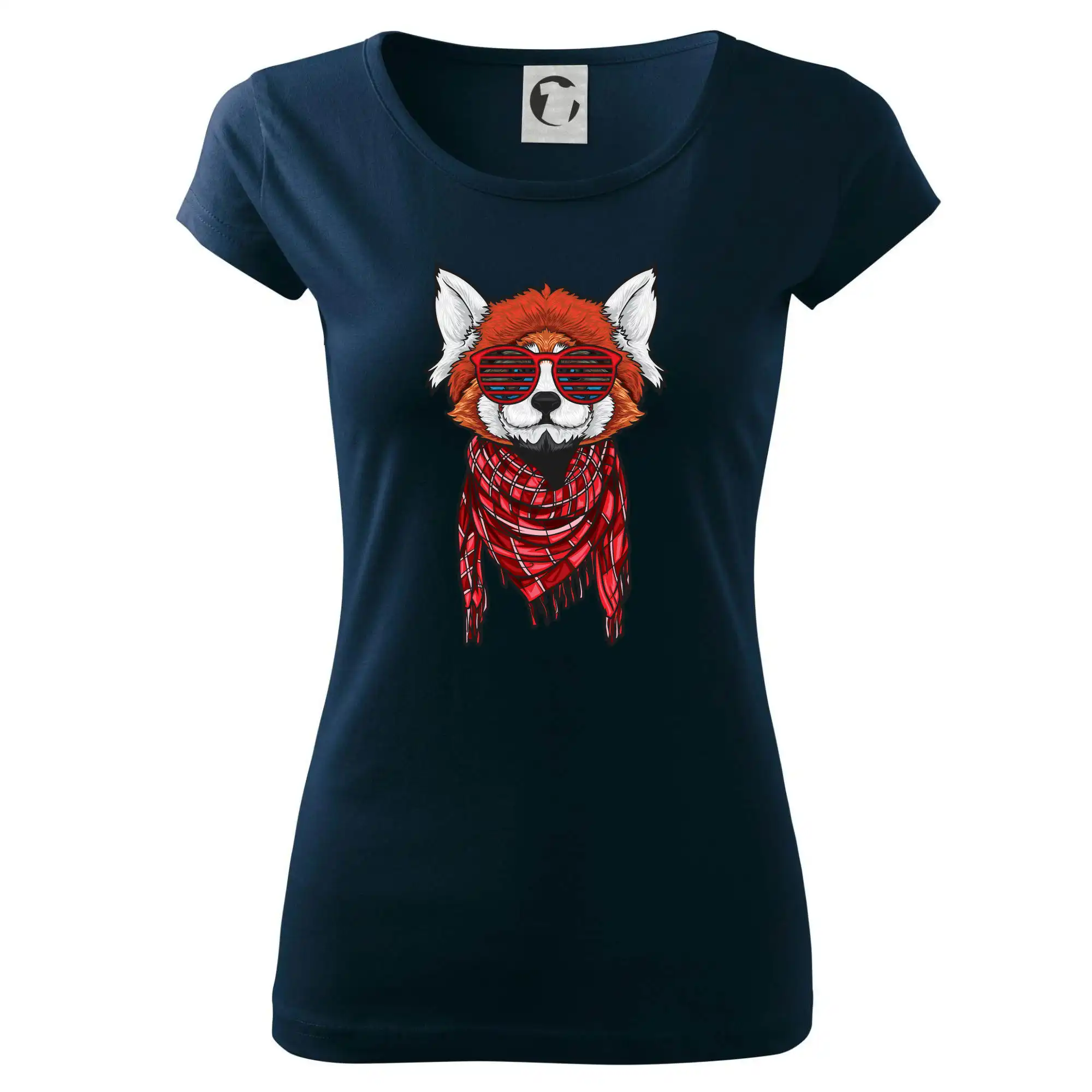 Červená panda hipster