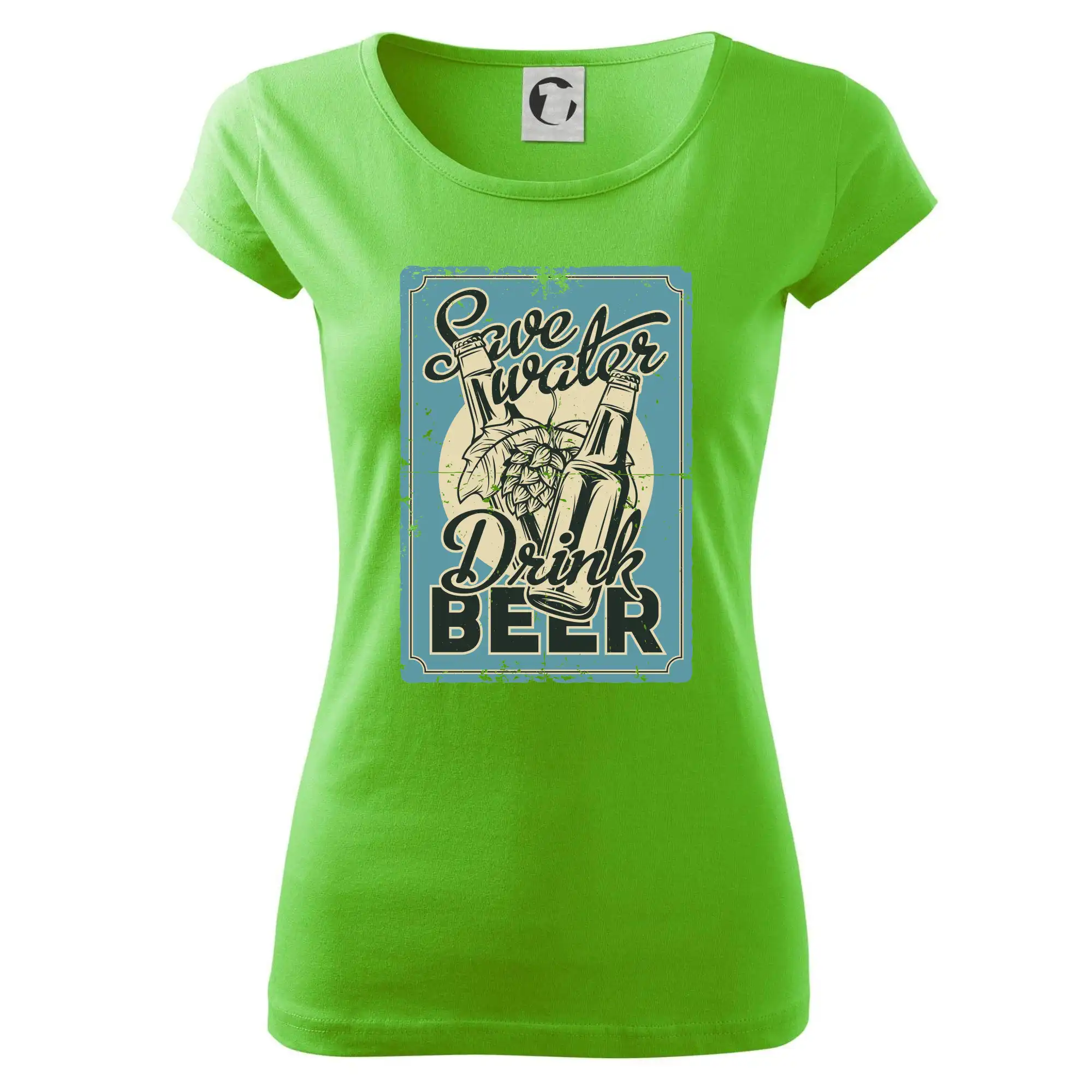Save water drink beer poster