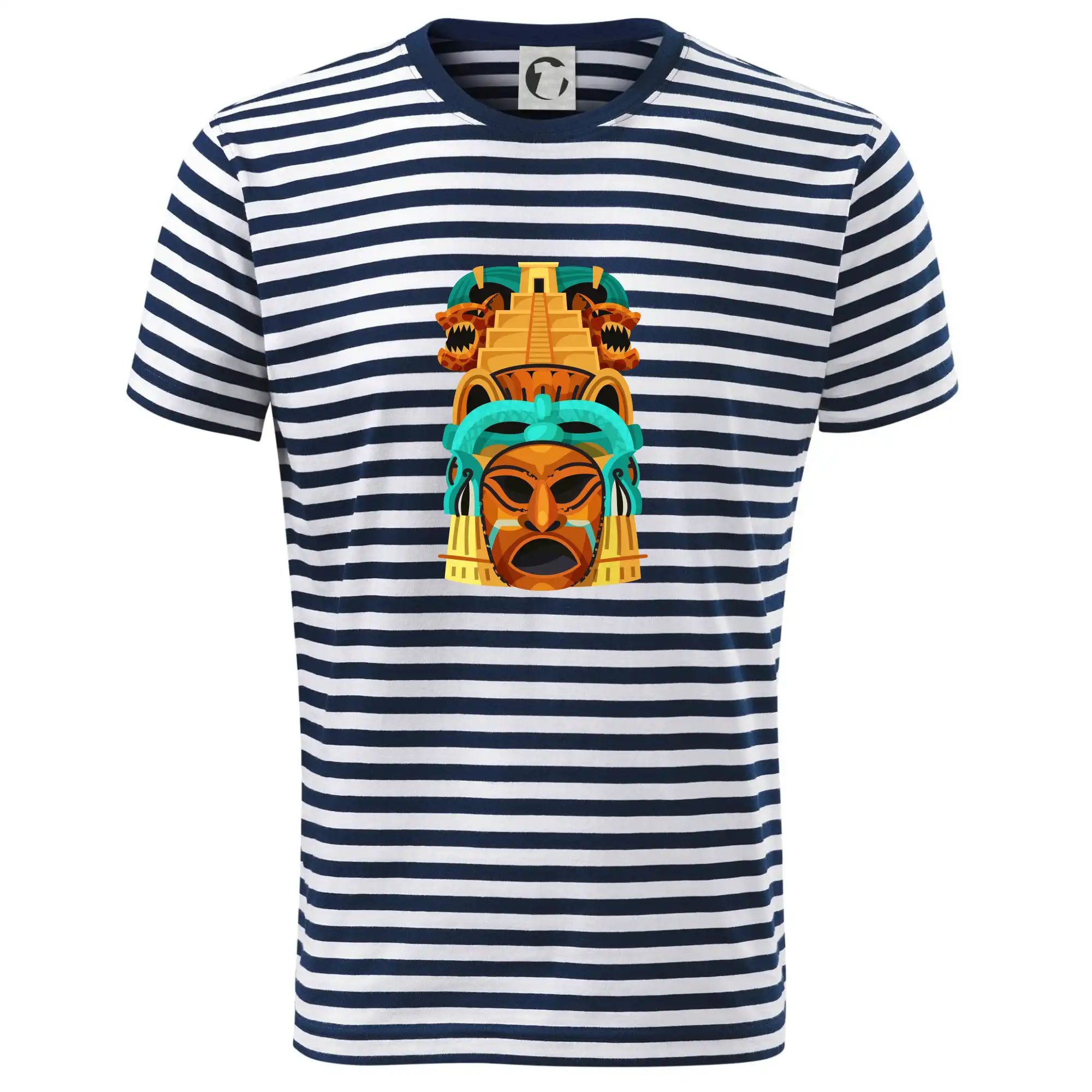 Mayové maska s pyramidou