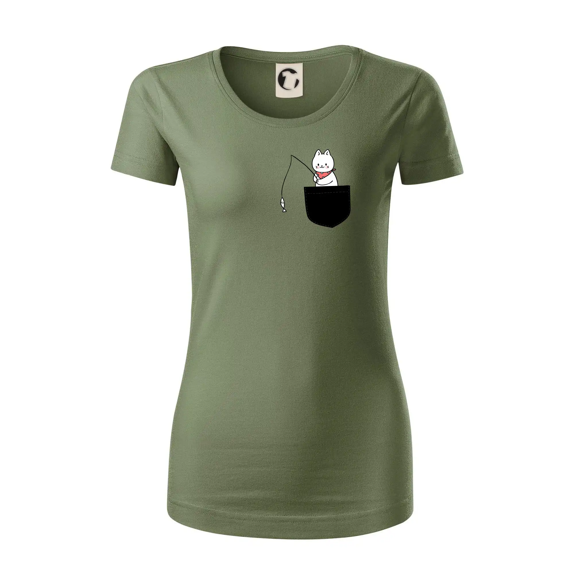 Kočka s rybou v kapse