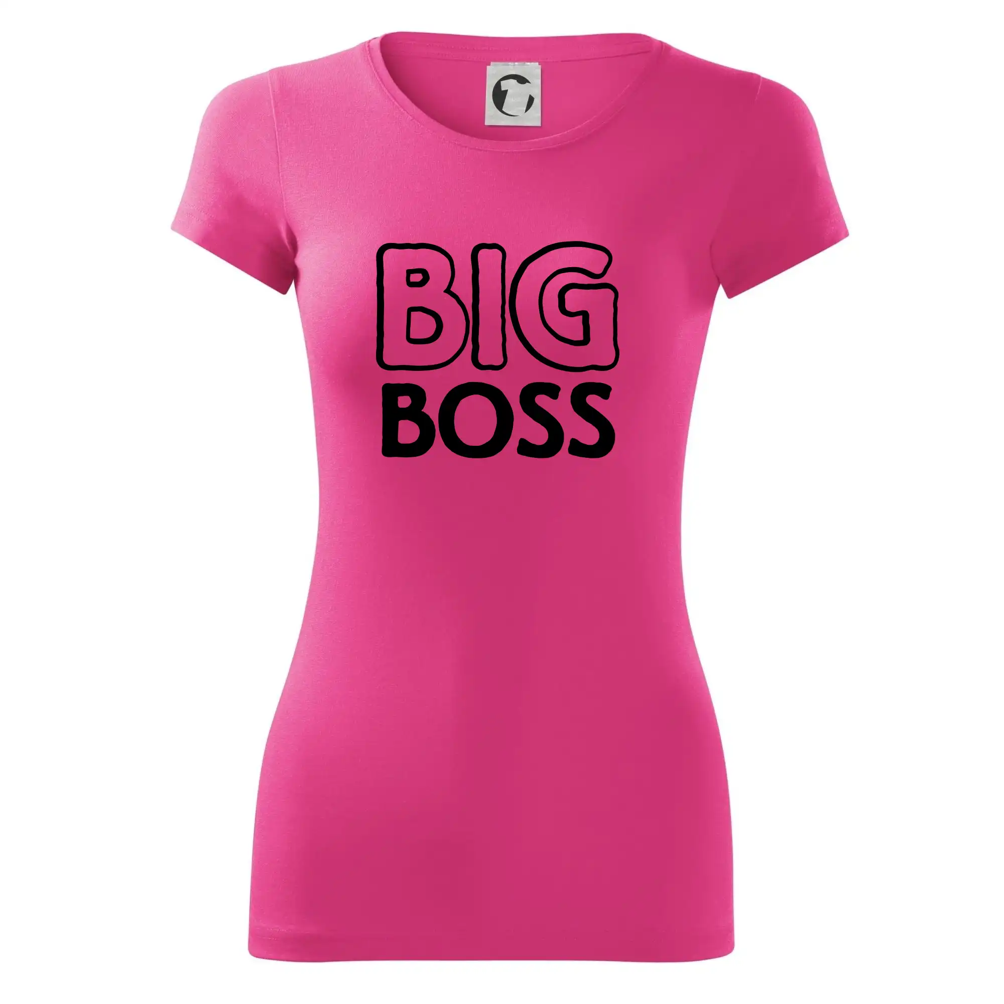 Rodinné tričká - Big boss mini boss - Dámske tričko Glance - Priliehavejší strih