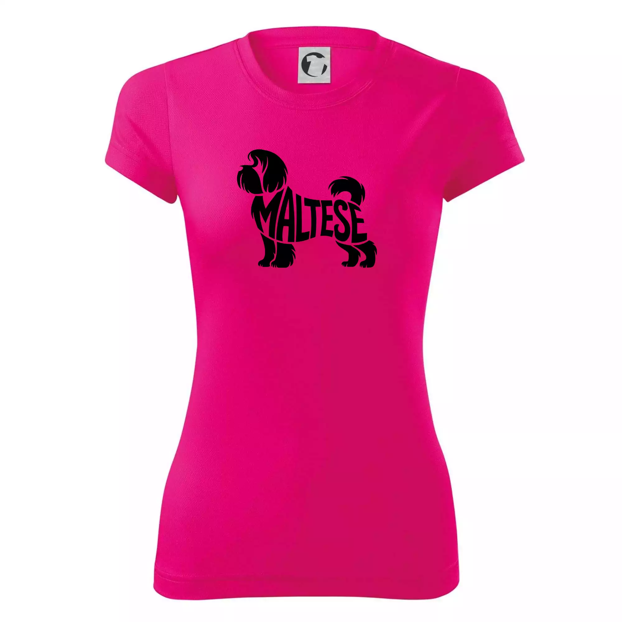 Maltézský psík nápis v těle