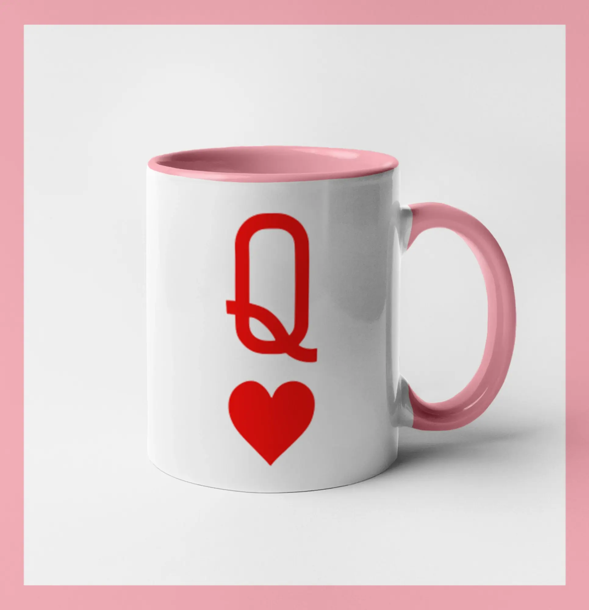 Poker tričká - Poker Q love - Hrnček 