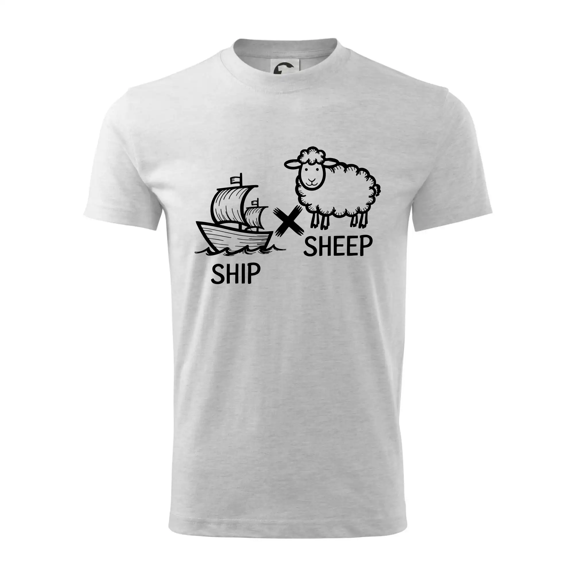 Ďalšie tričká pre školákov - Anglický slovníček - Ship sheep - Tričko detské bavlnené