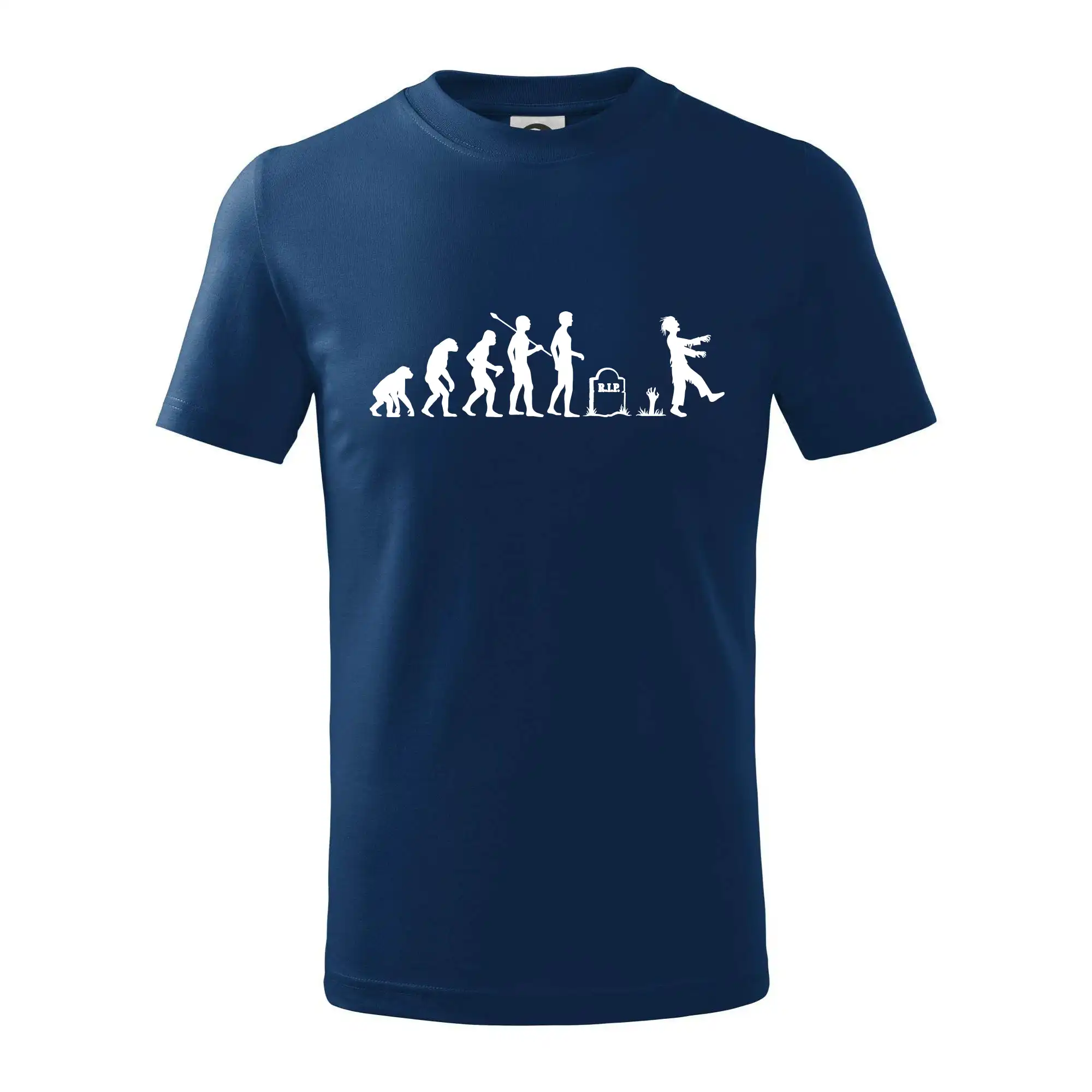 Grafické tričká - Evoluce Zombie (Hana-creative) - Tričko detské bavlnené