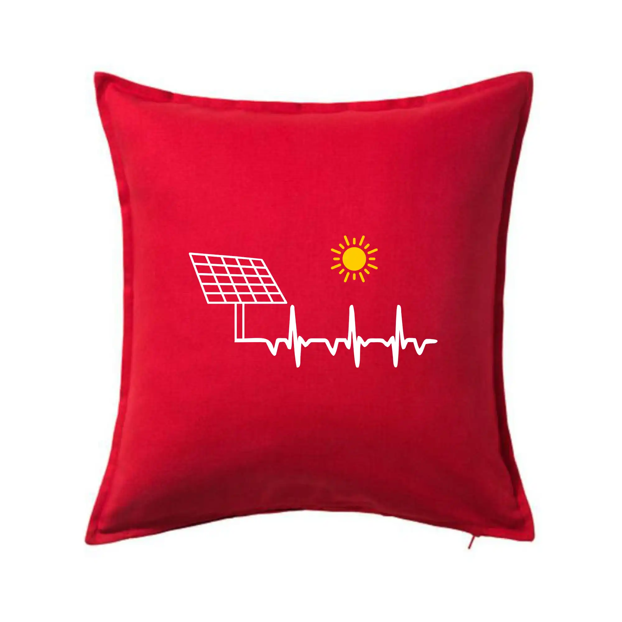 Tričká na chalupu - Ekg Fotovoltaická elektráreň - Vankúš 50x50