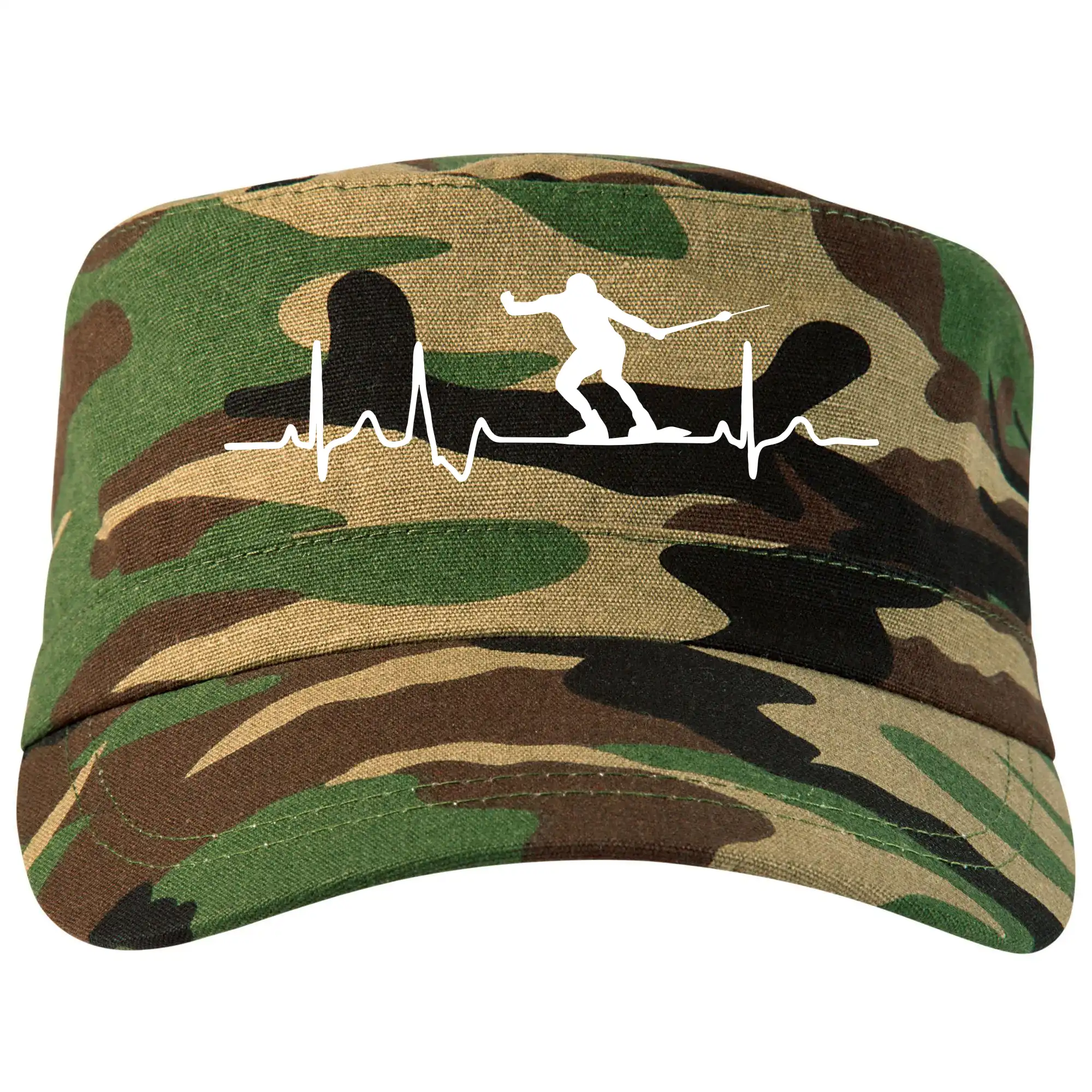Vodácke tričká - EKG vodné lyžovanie - Šiltovka CAMO