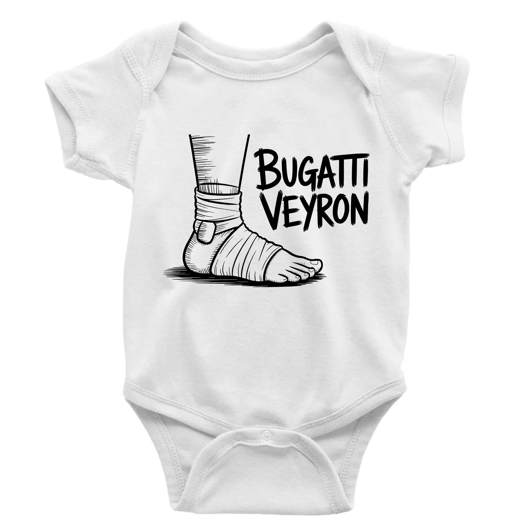 Tričká na párty - Bugatti vejron - Body dojčenské s krátkym rukávom
