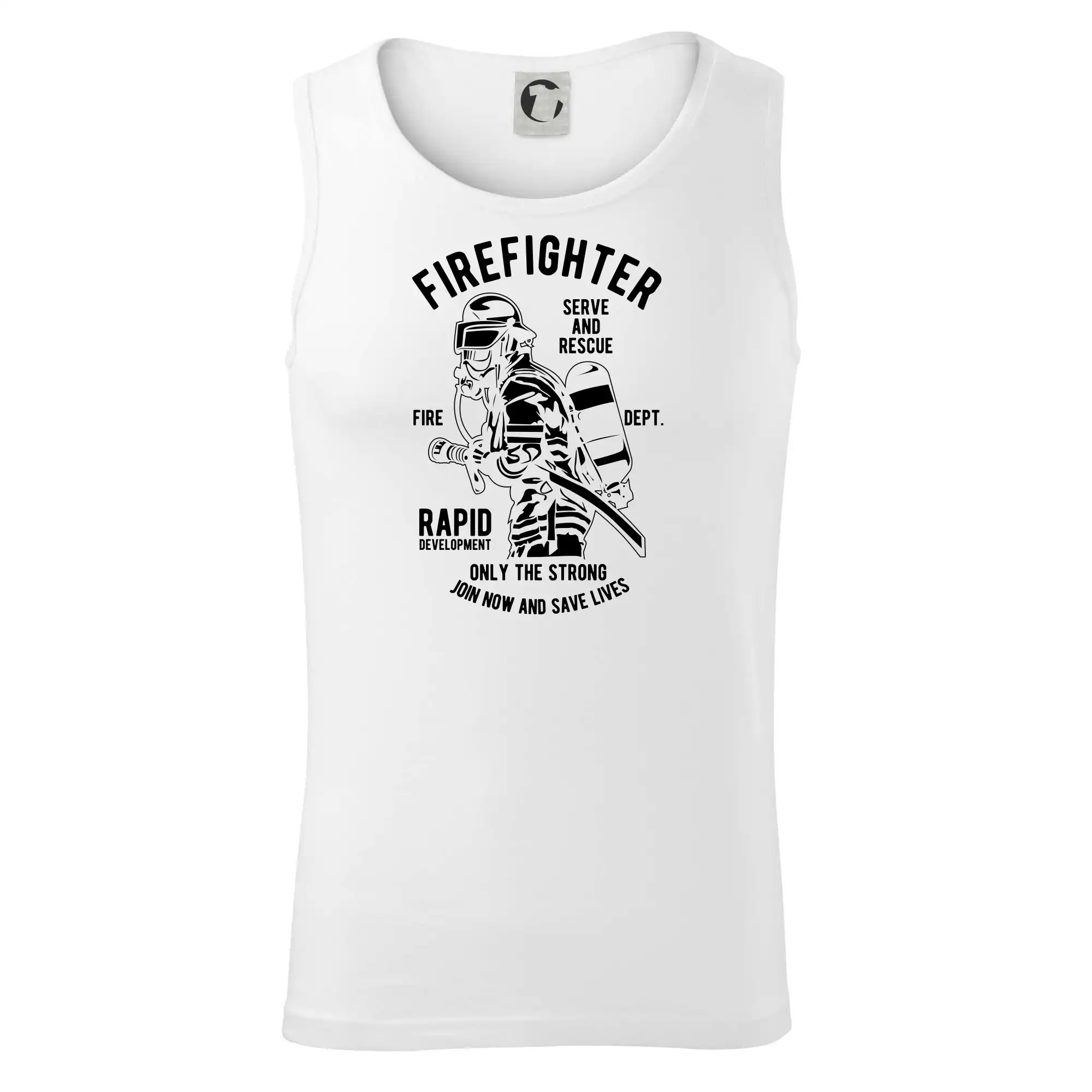 Originálne tričká pre hasičov - Firefighter Dept - Tielko pánske Core