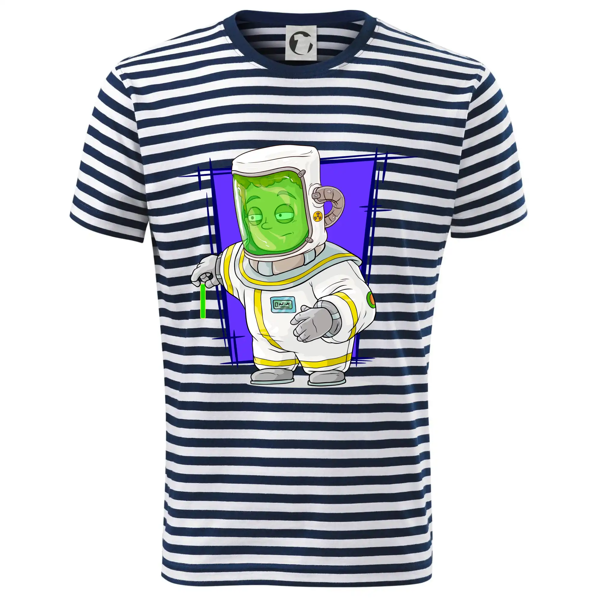 Vesmirne tričká - Vesmírny vojak tmavo modrý - Dětské triko na vodu