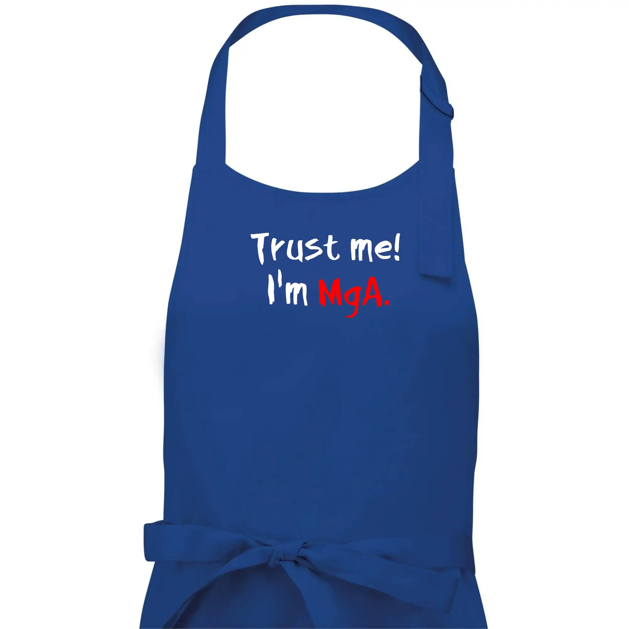 Tričká na ukončenie štúdia - Trust me I´m  MgA. / Ver mi som MgA. - Pánska zástera na varenie