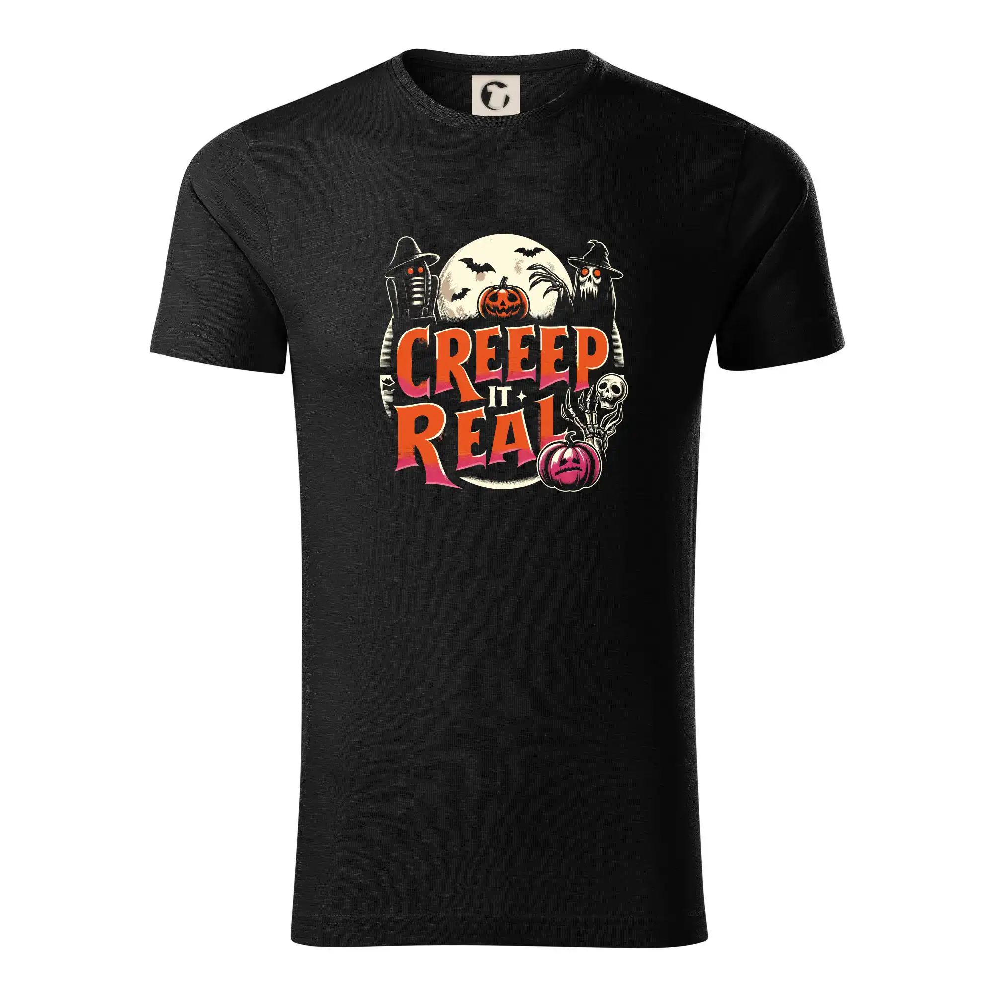 Grafické tričká - Creep it real - Tričko z organickej bavlny
