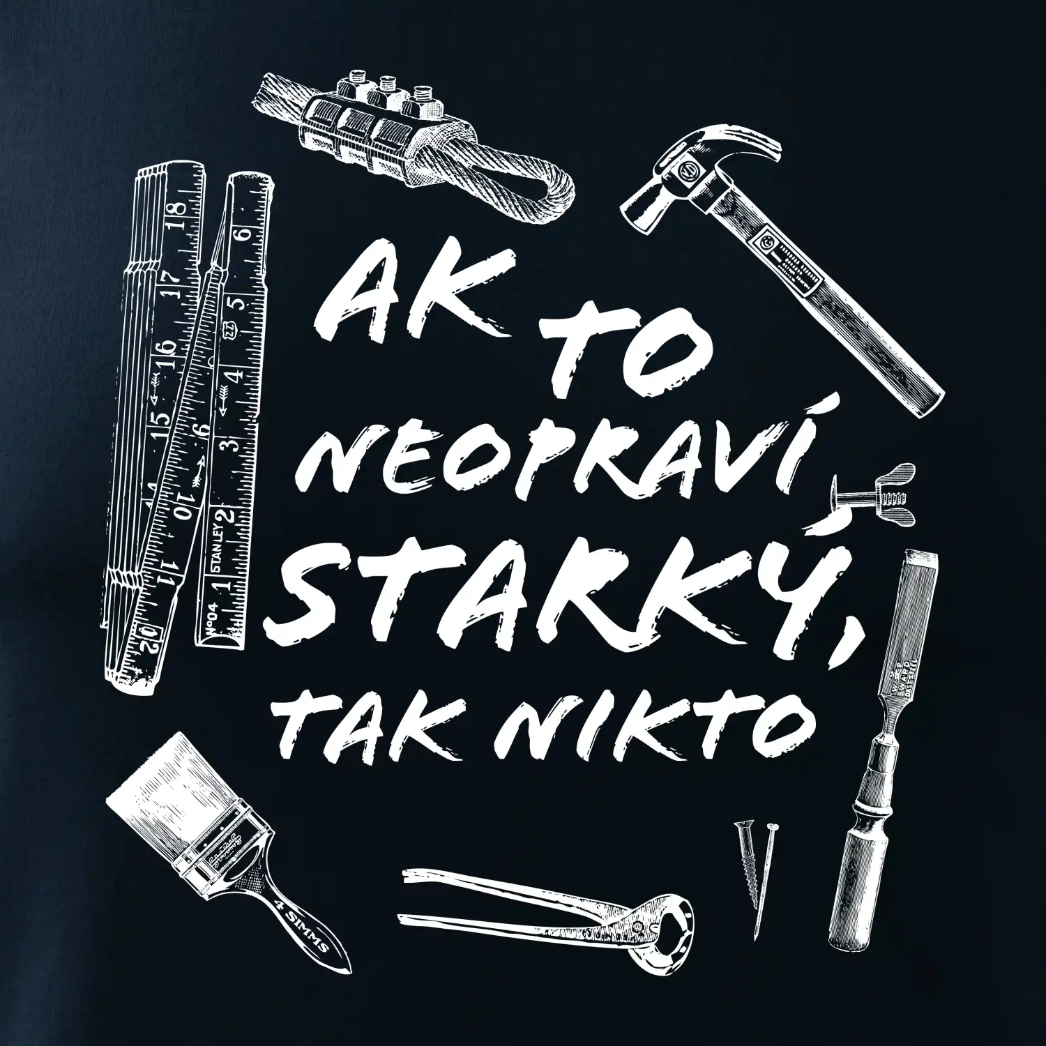 Ak to neopraví STARKÝ tak nikto čiernobiely