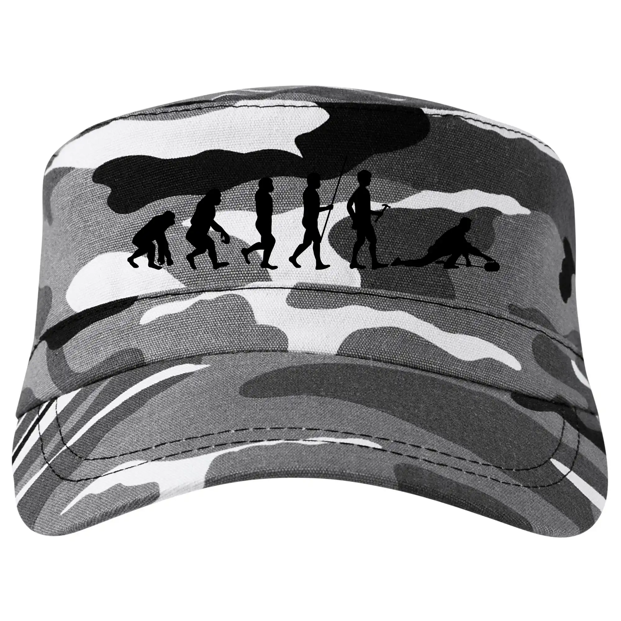 Ostatné športy - Evoluce curling - Šiltovka CAMO