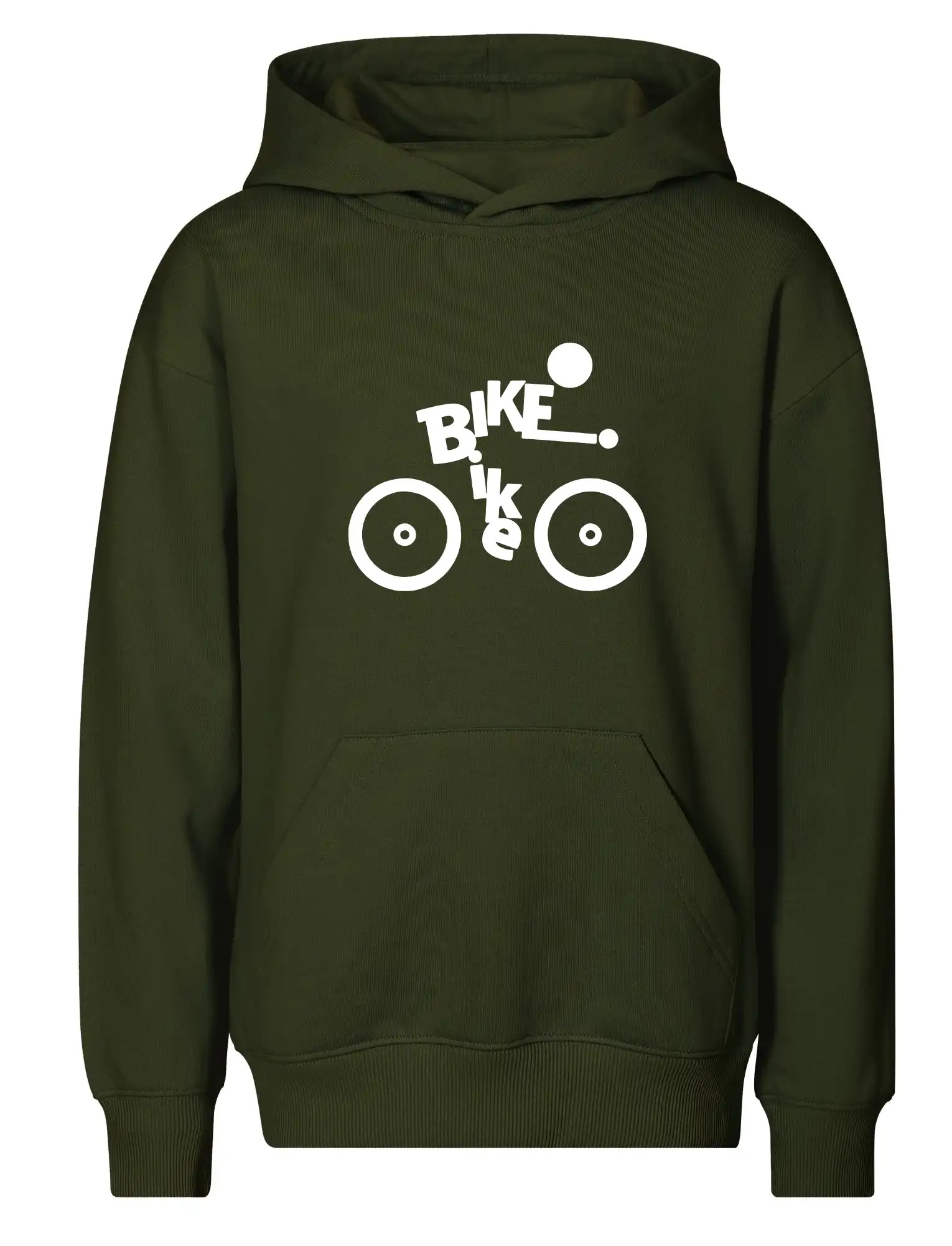 Tričko ako darček pre cyklistu - Bike nápis postava - Detská mikina - Chill