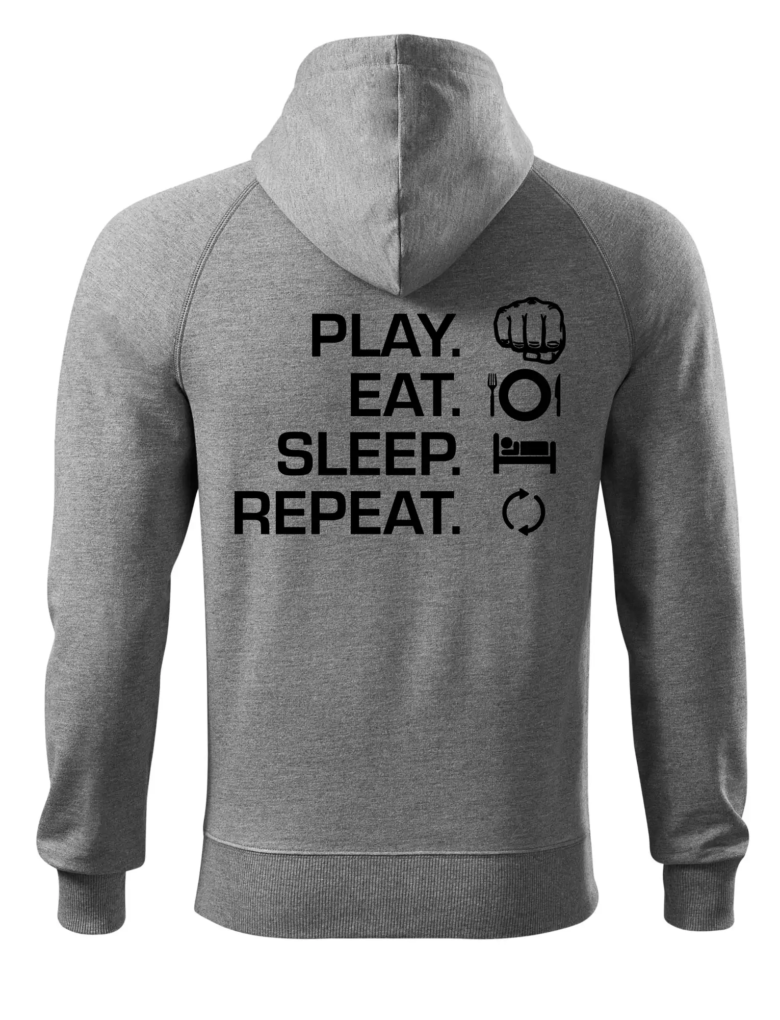 Tričká Karate - MMA eat sleep repeat - Mikina Voyage  - 100% bavlna