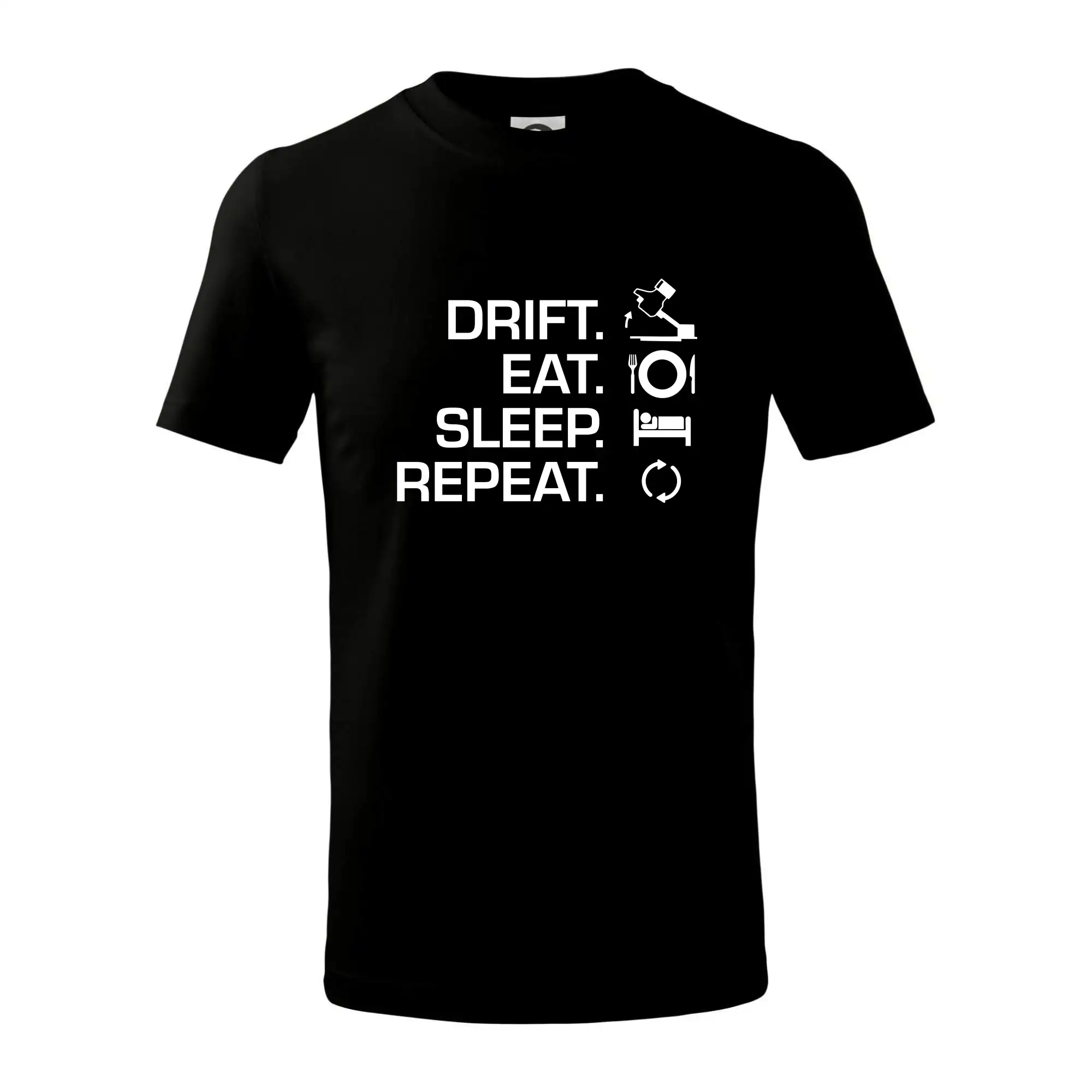 Auto tričká - Drift Eat Sleep Repeat - Tričko detské bavlnené