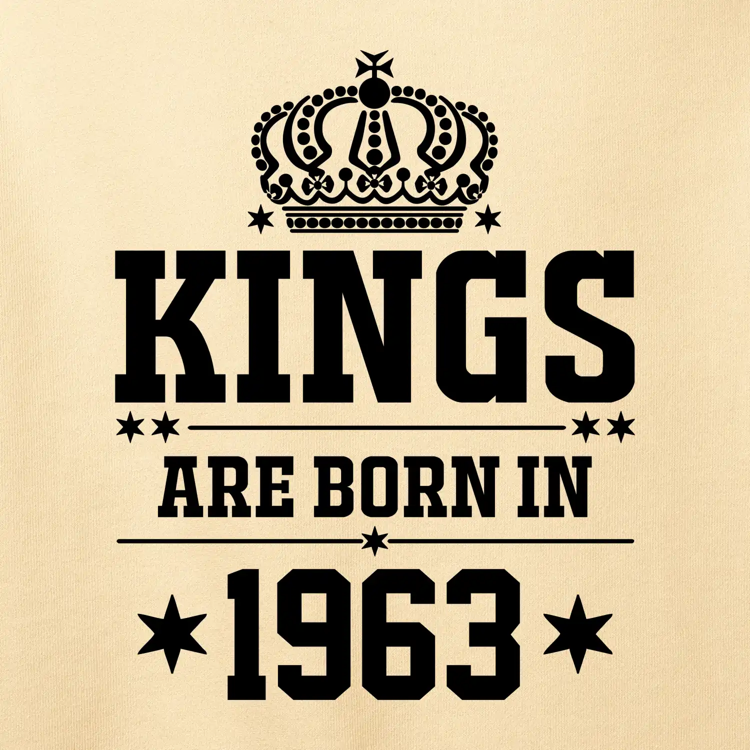 Kings are born in 1963
