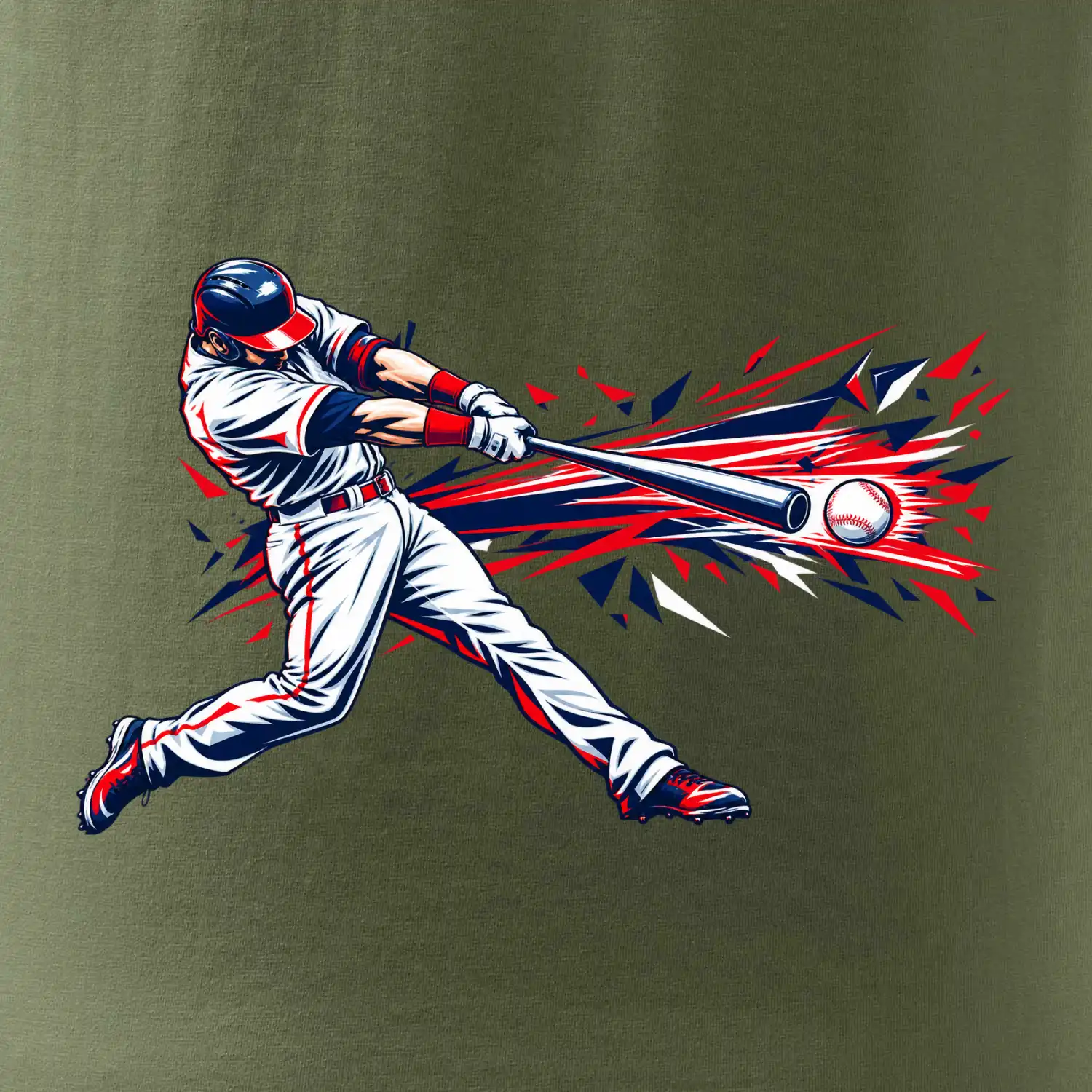 Baseballový odpal v rychlosti