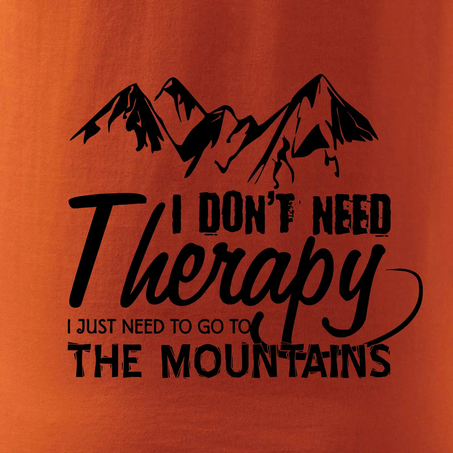 I dont need therapy - Mountains - Nepotřebuji terapii - Hory
