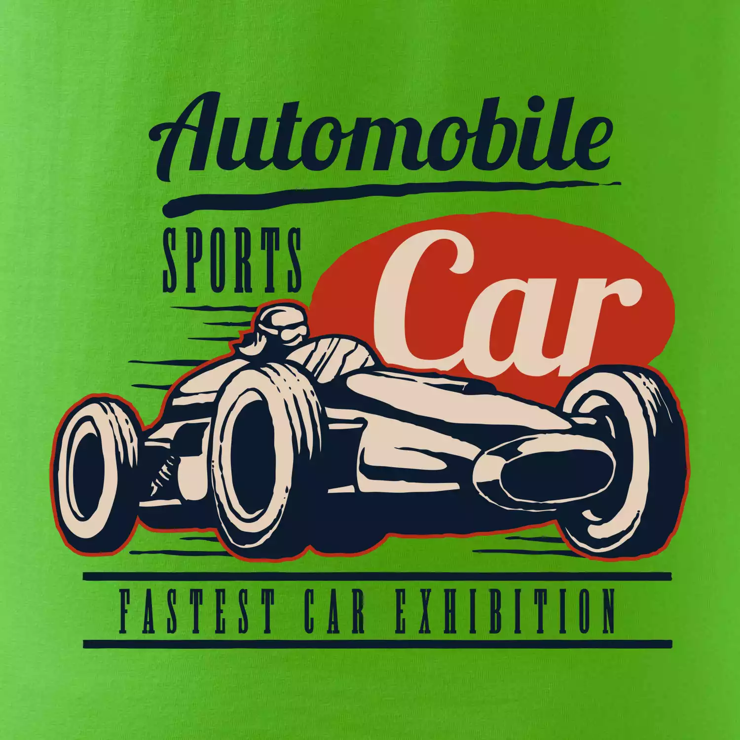 Automobile sports car