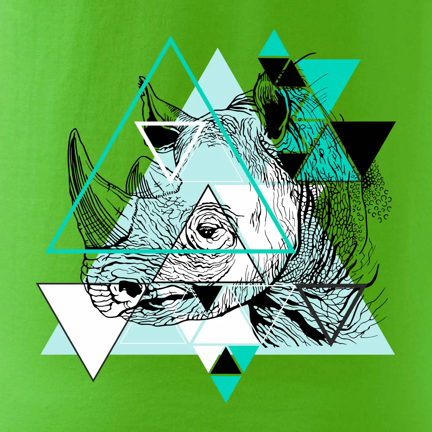 Bílý nosorožec (Pecka design)