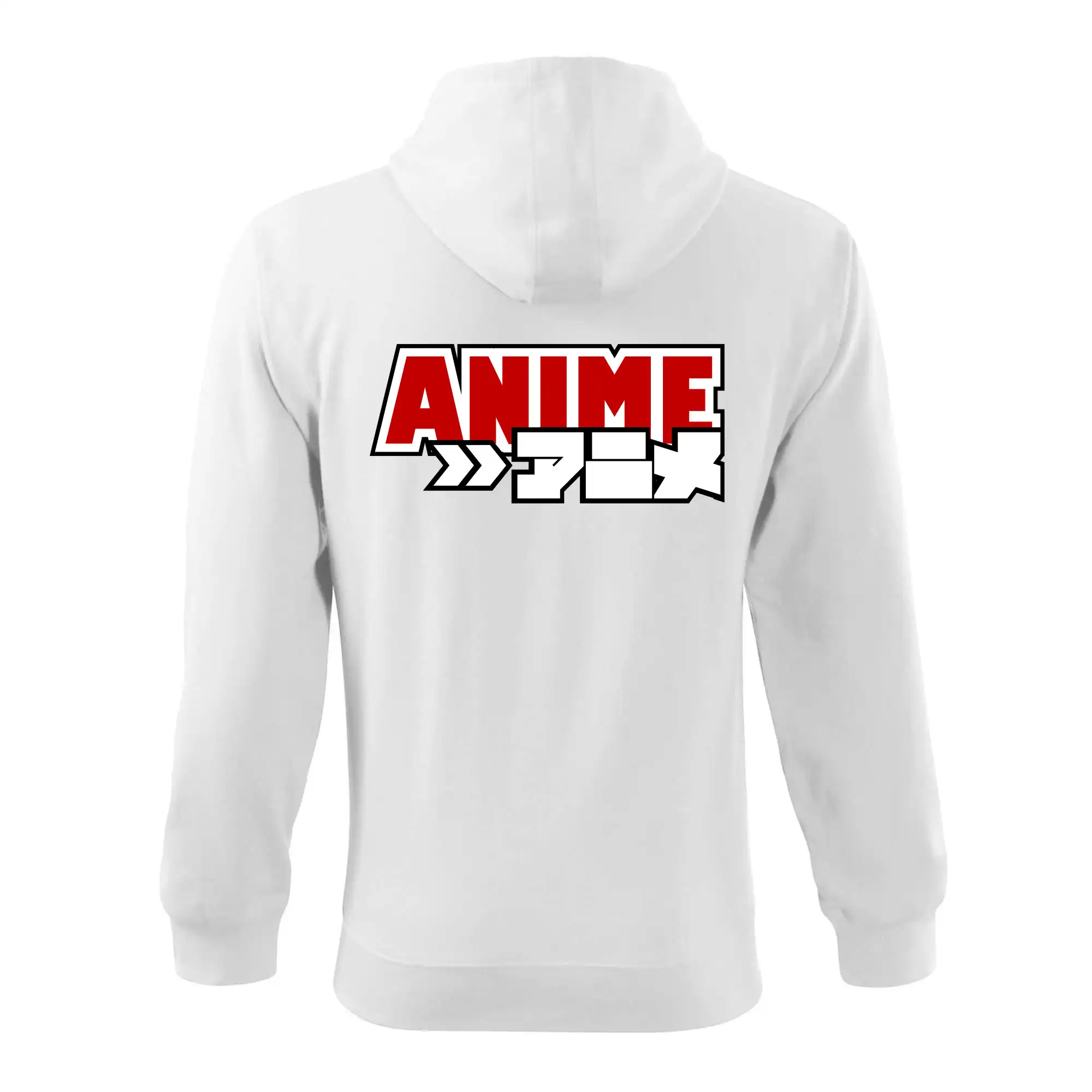 Anime nápis červený