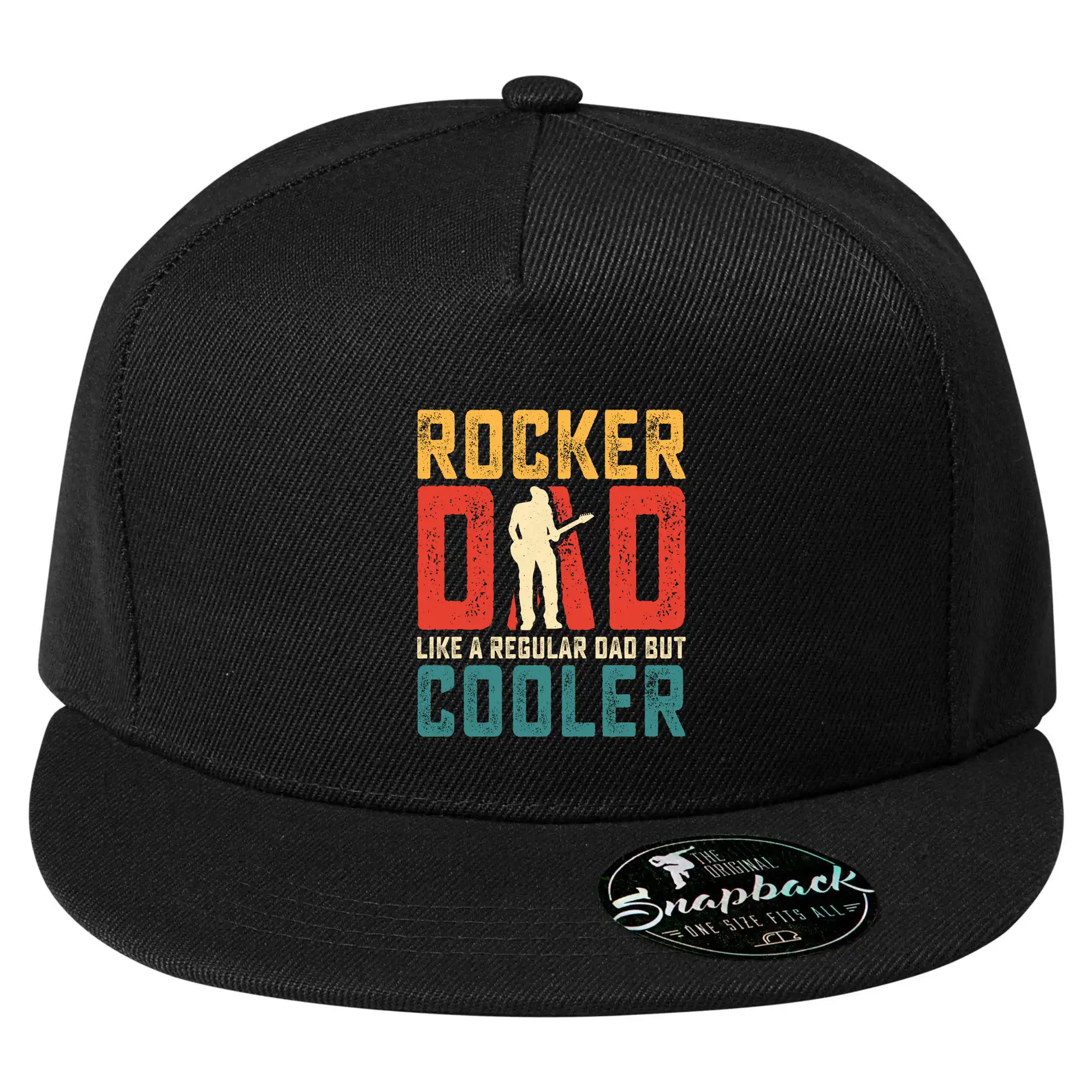 Rocker dad like a regular dad but cooler