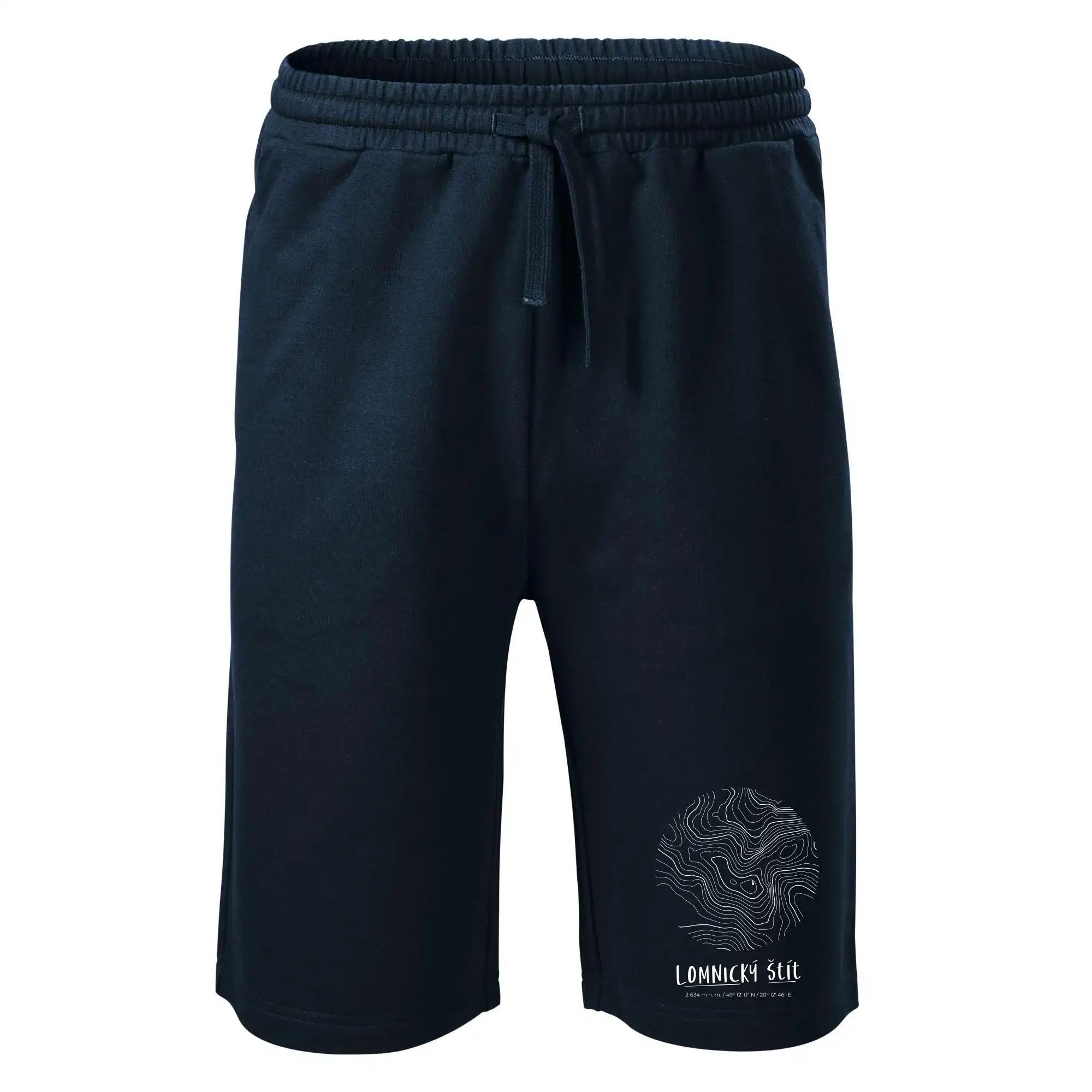 Lomnický štít - vrstevnice v kruhu