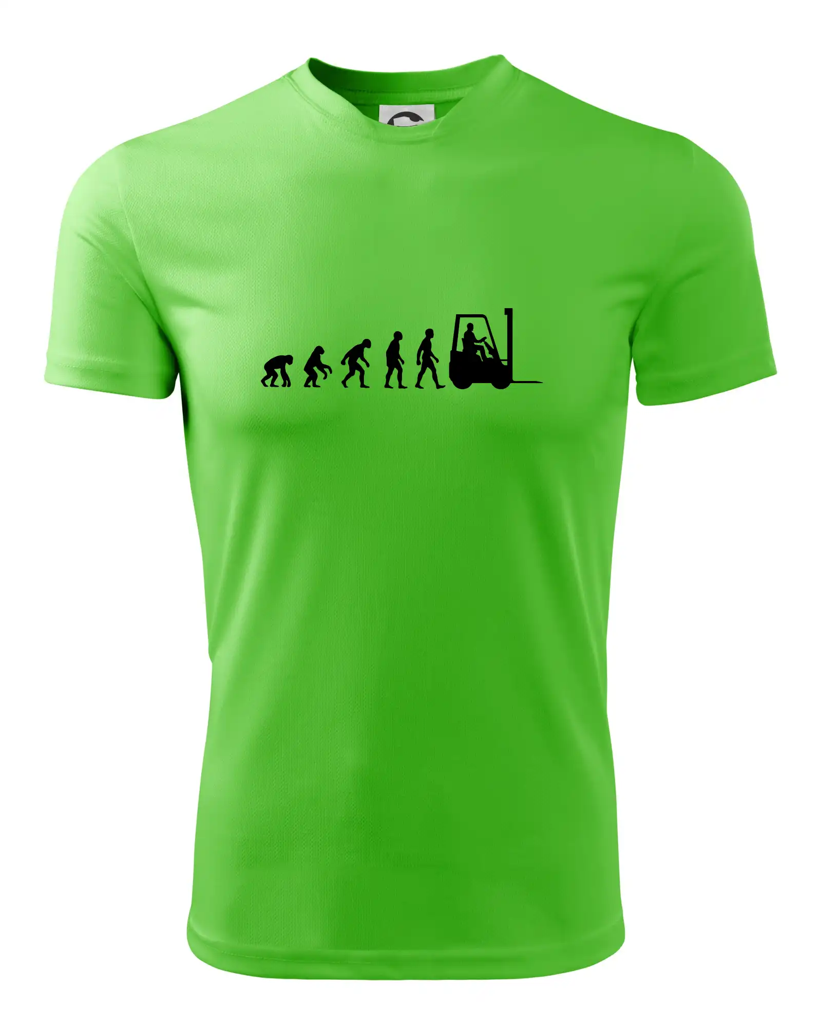 Vtipné tričká do práce - Evolúcia jašterica - Pánske tričko Fantasy športové