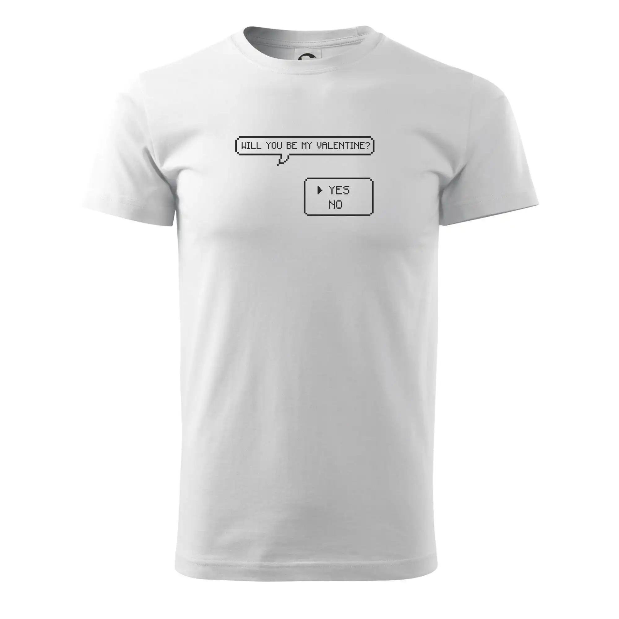 Tričká pre zamilovaných - Will you be my Valentine - Tričko extra veľké  (5-8XL)