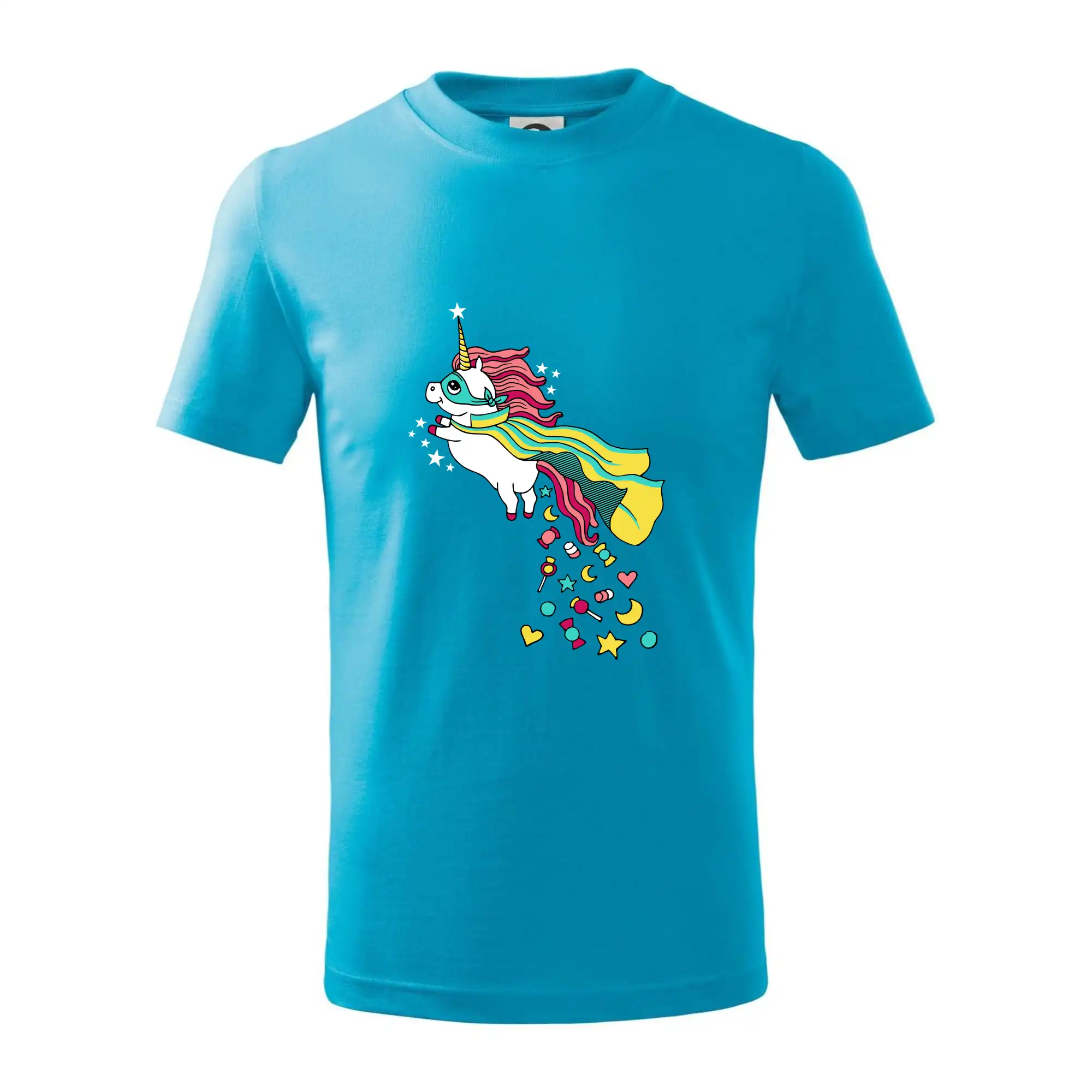 Tričká s jednorožcom - Sweet jednorožec (Pecka design) - Tričko detské bavlnené