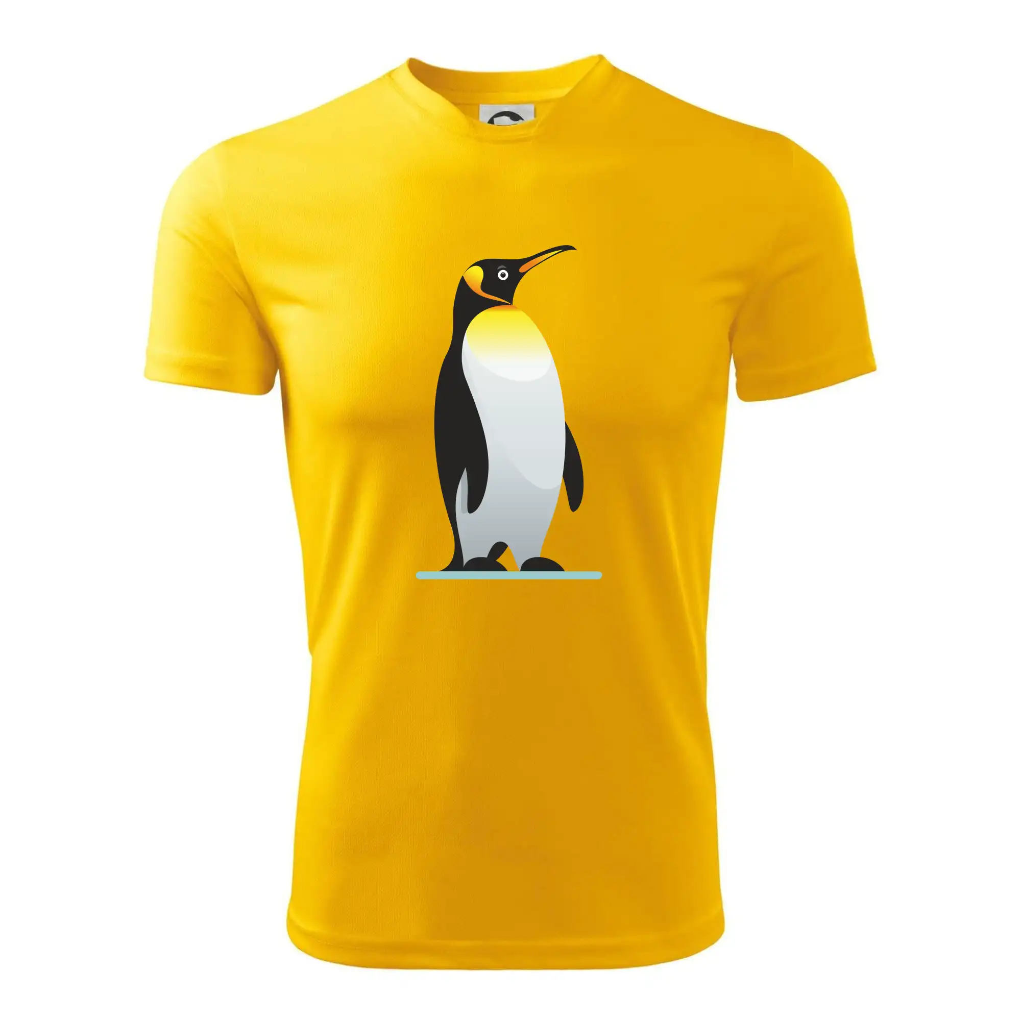 Tučňák se žlutou nákrčenkou