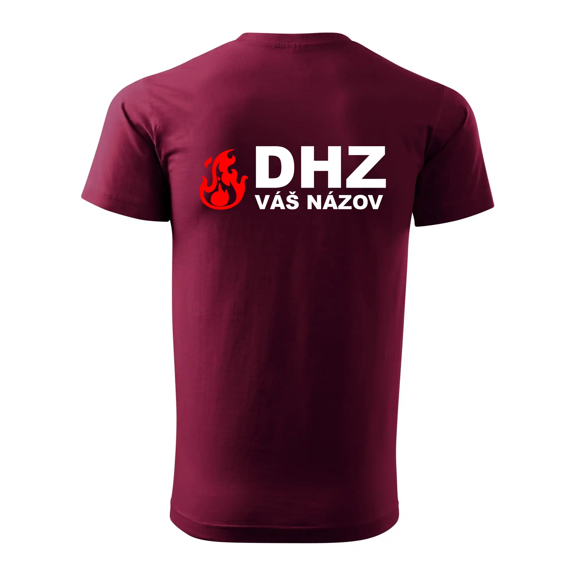 DHZ (oheň, firesport, názov sboru - vlastný nápis)