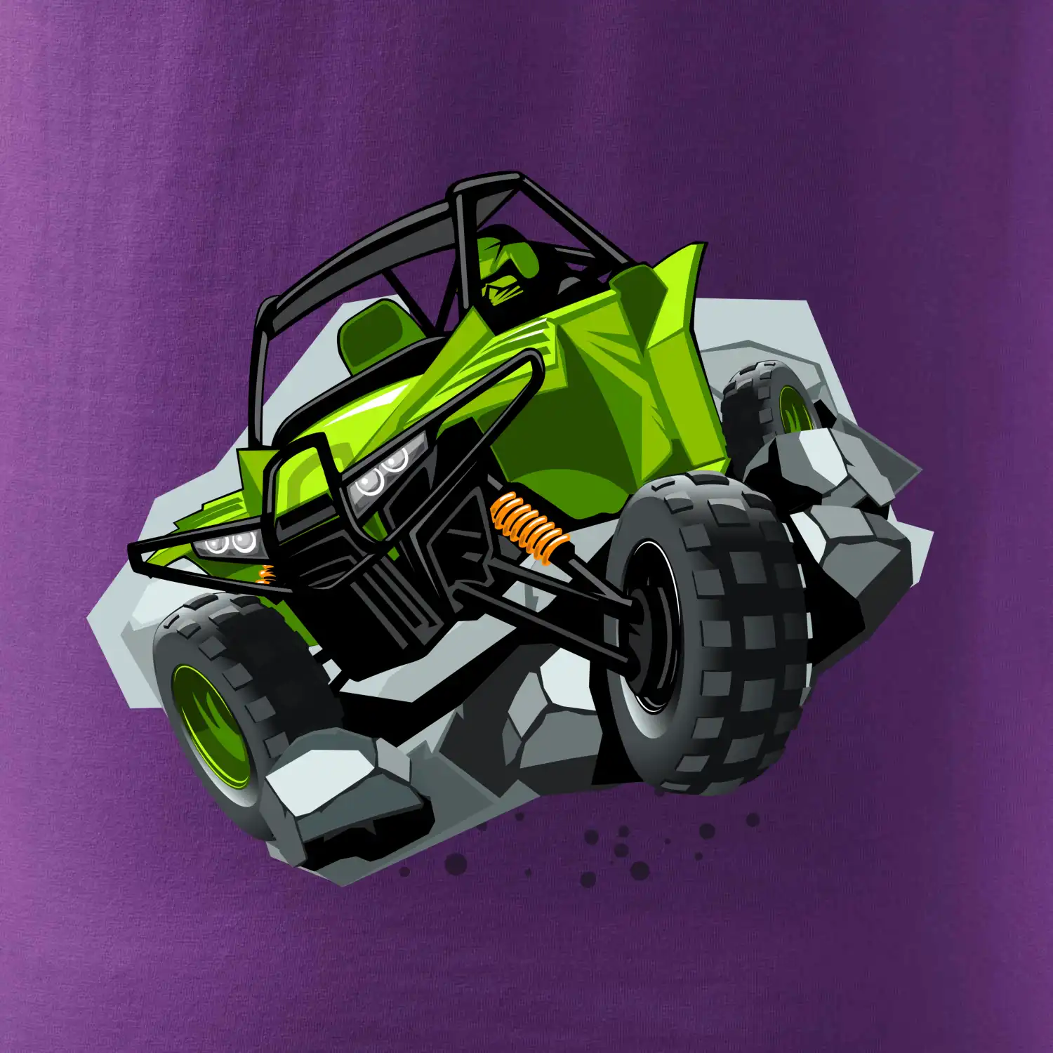 ATV bugina zelená
