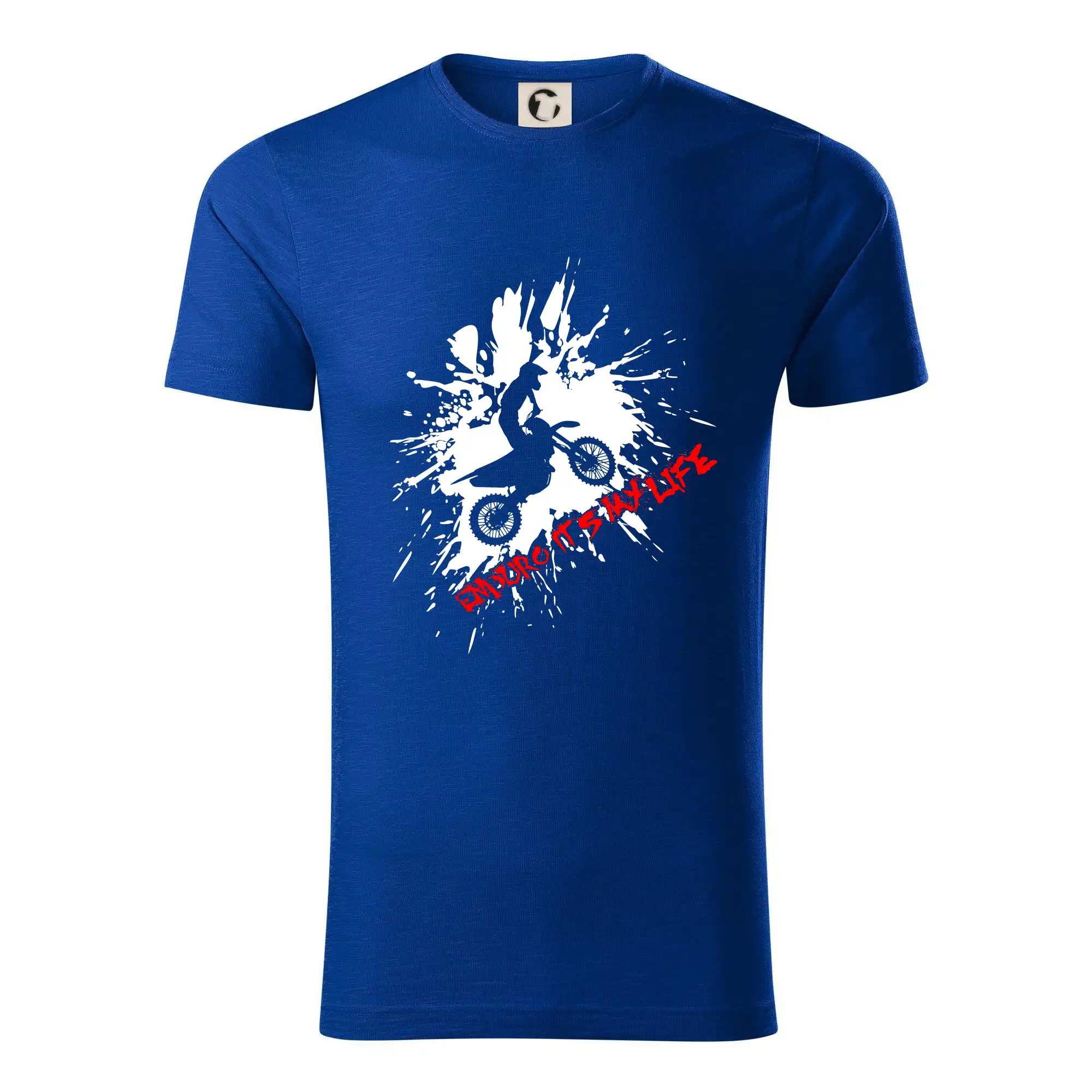 Motocross tričká - Enduro its my life - Tričko z organickej bavlny