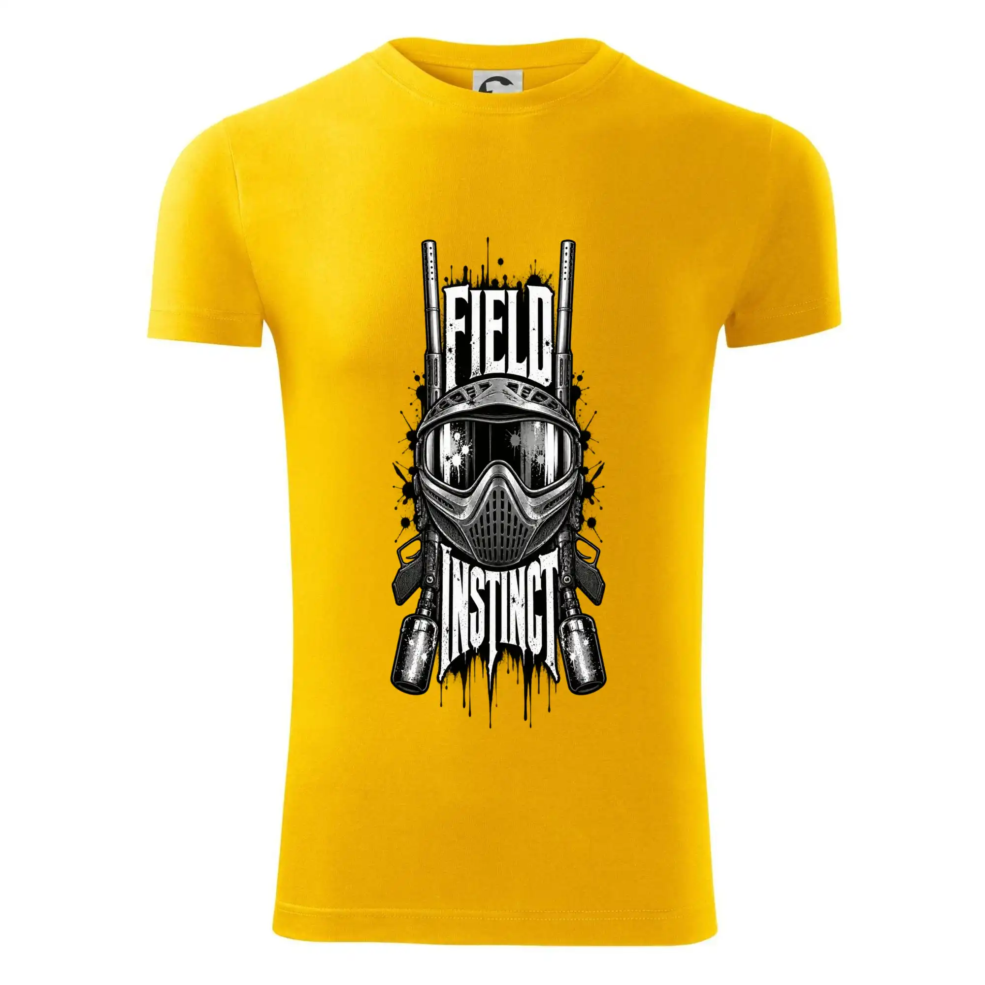 Černobílá maska field instinct paintball