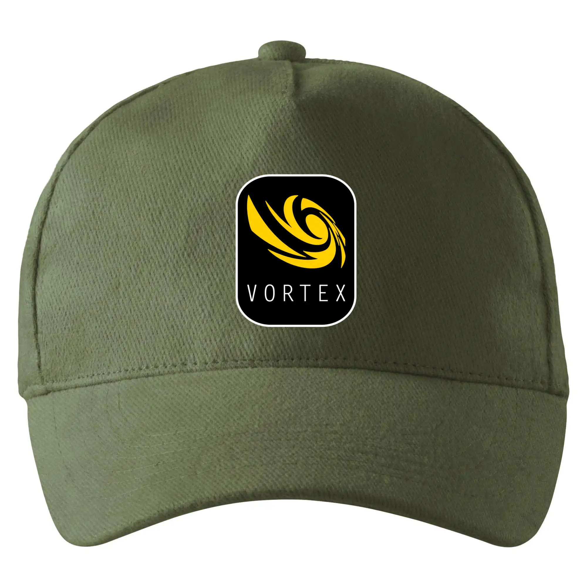 Tričká, mikiny a šiltovky pre Youtubery - Šiltovka Vortex logo - Šiltovka so zahnutým šiltom a mosaznou sponou