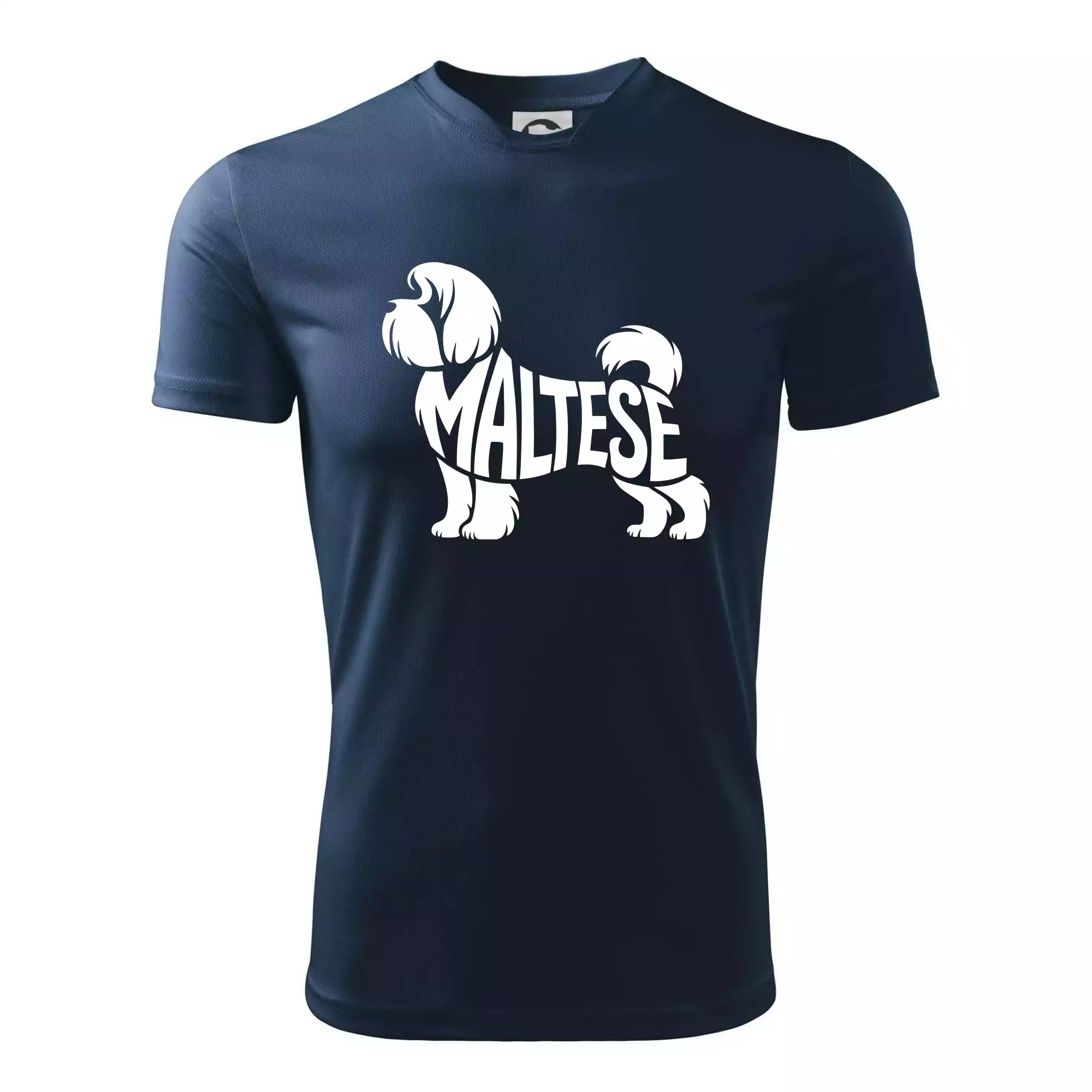 Maltézský psík nápis v těle