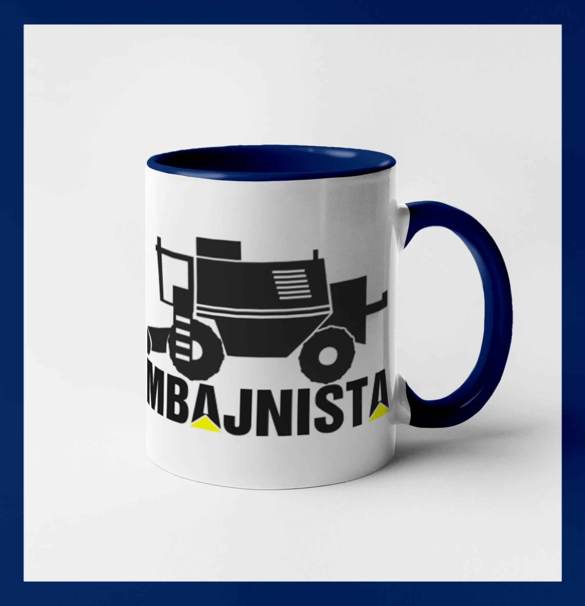 Kombajnista zelená a žlutá