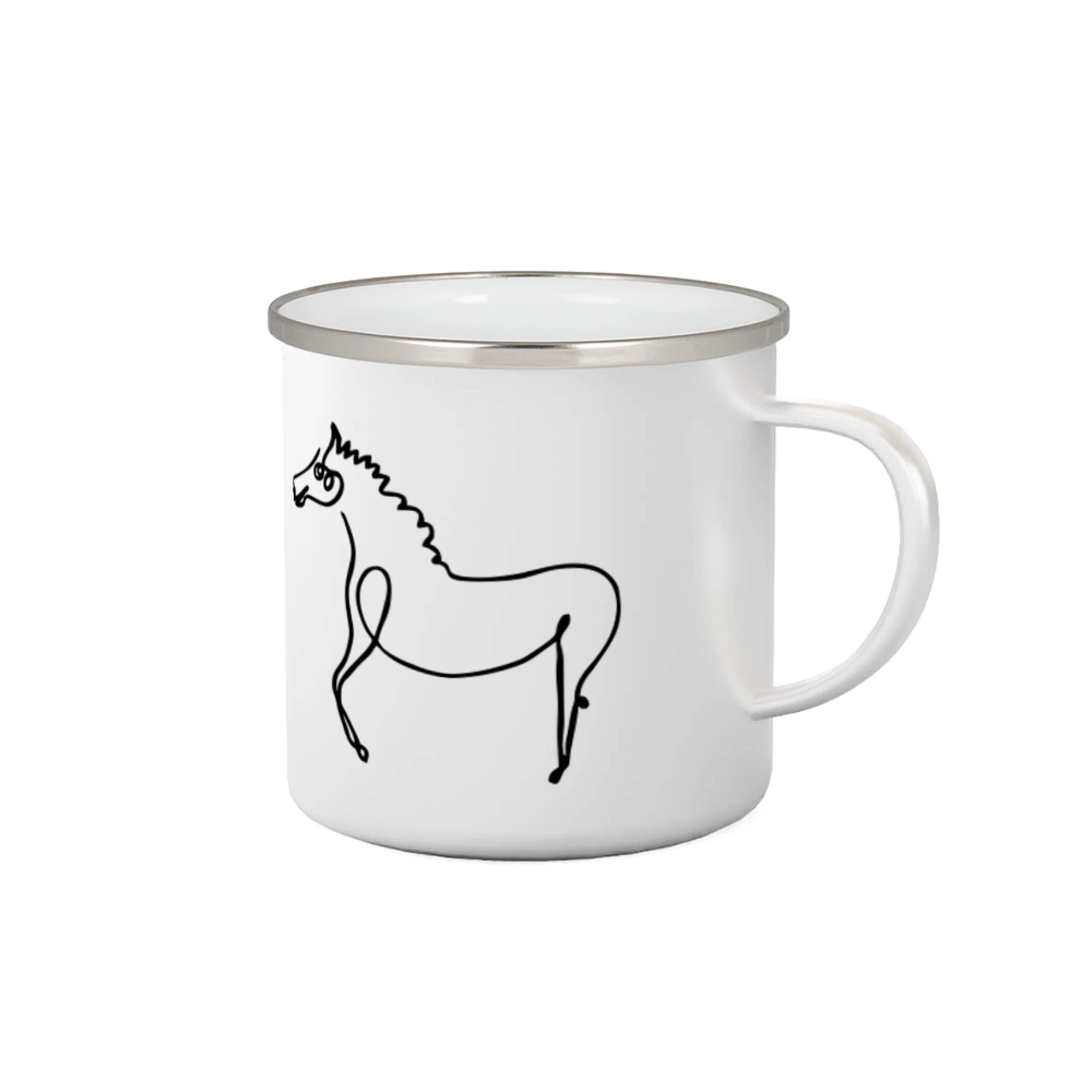 Tričká s koňmi - Kôň kreslený - Plecháčik