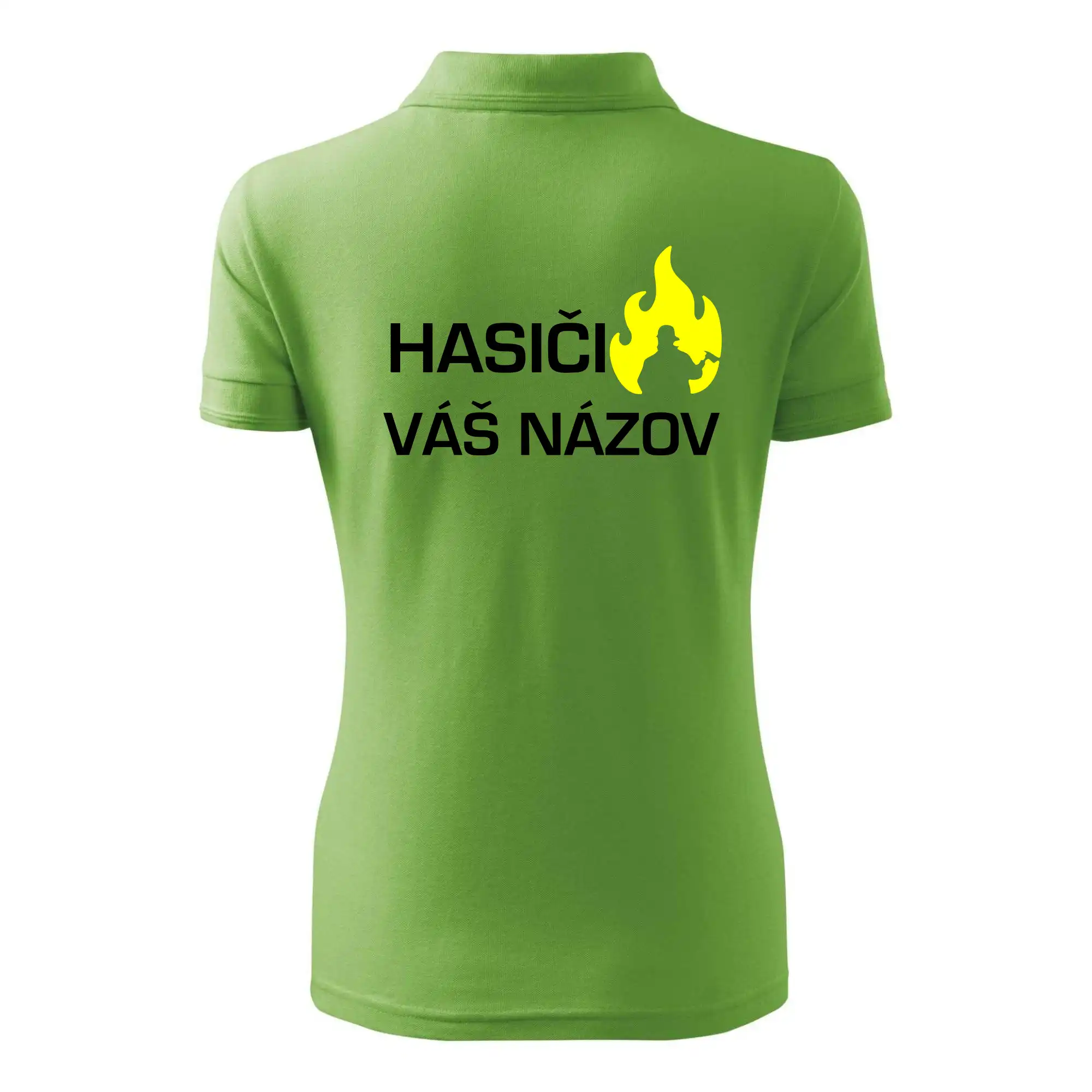 Hasiči - Váš názov - FLUO + Reflexná potlač
