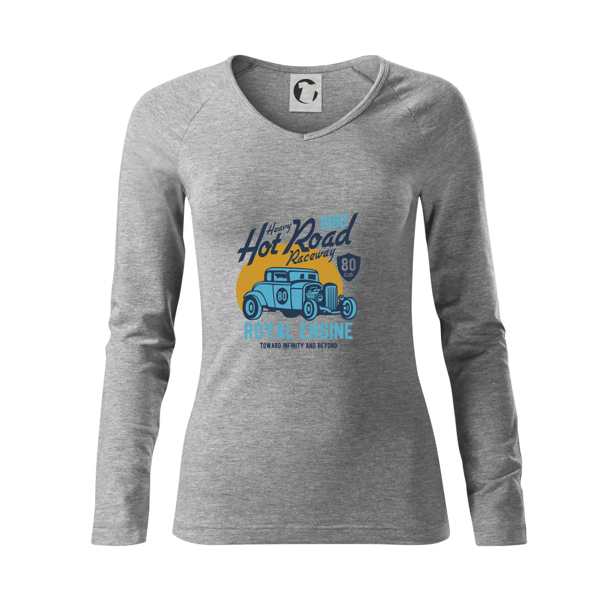 Auto tričká - Heavy Hot Road - Tričko dámske Elegance