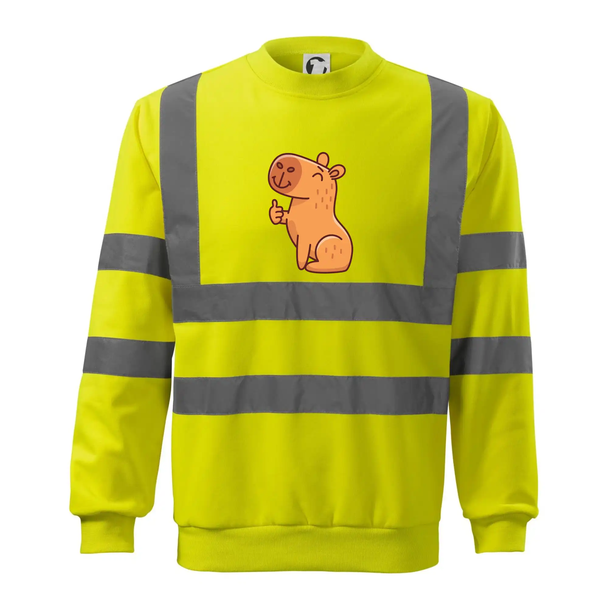 Kapybara s palcem nahoru