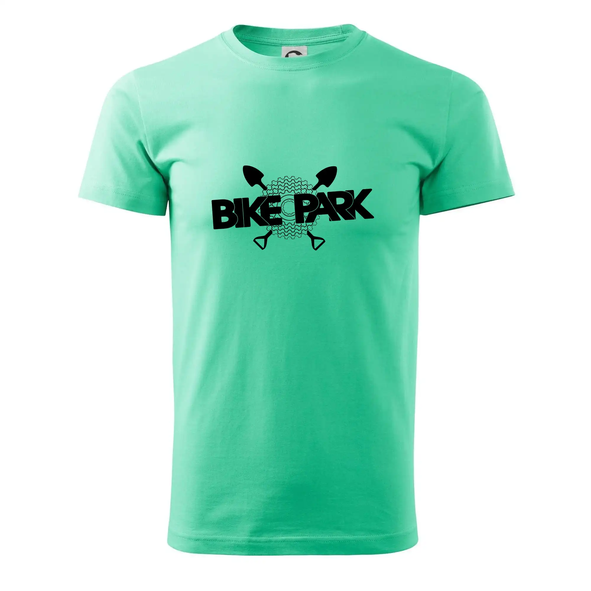 Tričko ako darček pre cyklistu - Bike park kazeta - Pánske tričko nižšej gramáže
