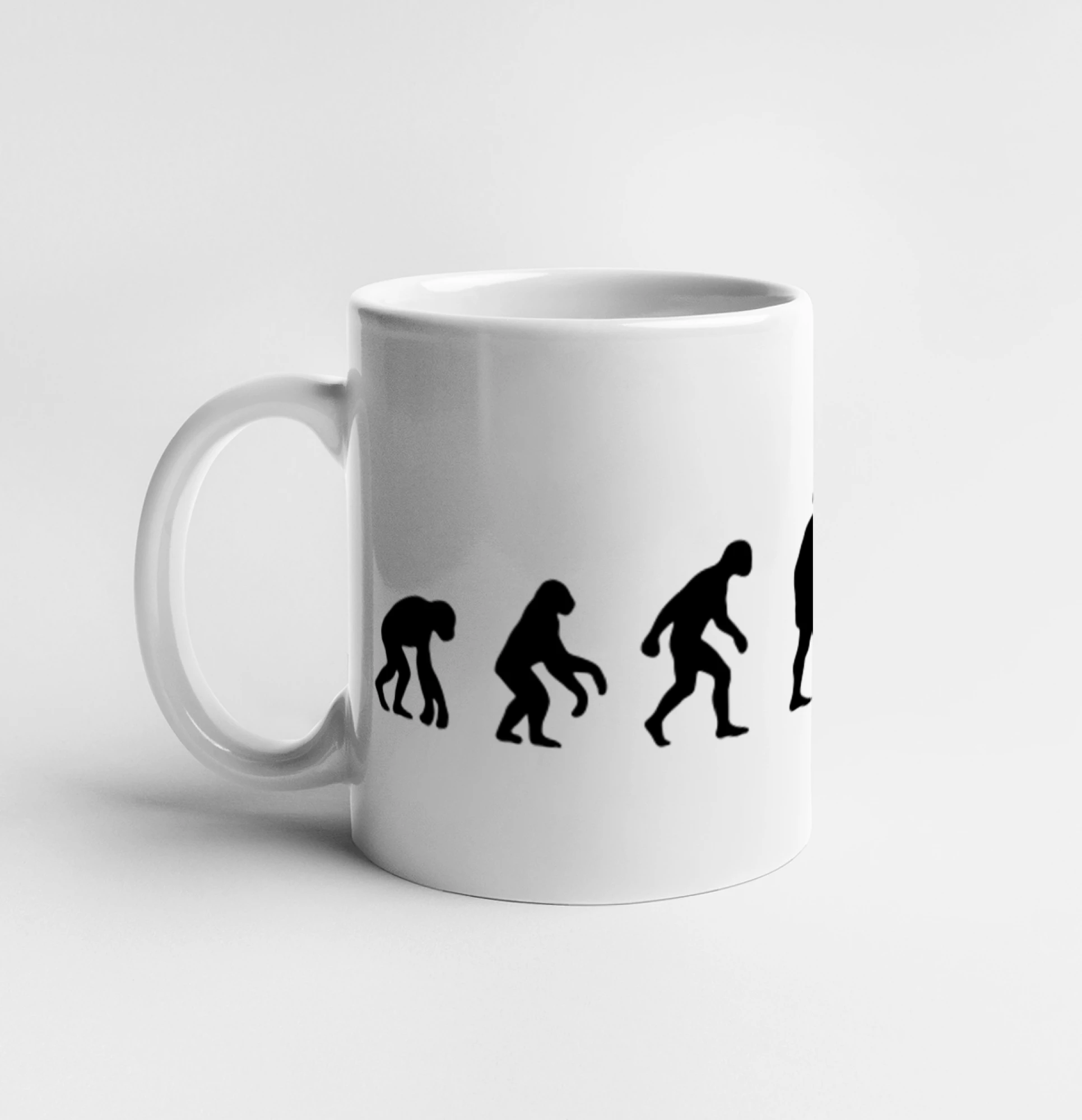Evoluce dřevorubec - sekera